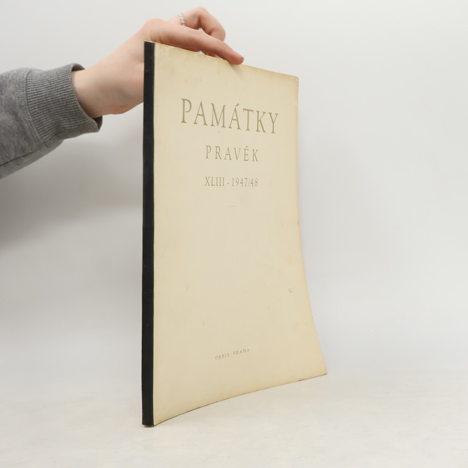 Eisner Jan Památky: pravěk: XLIII. - 1947/48