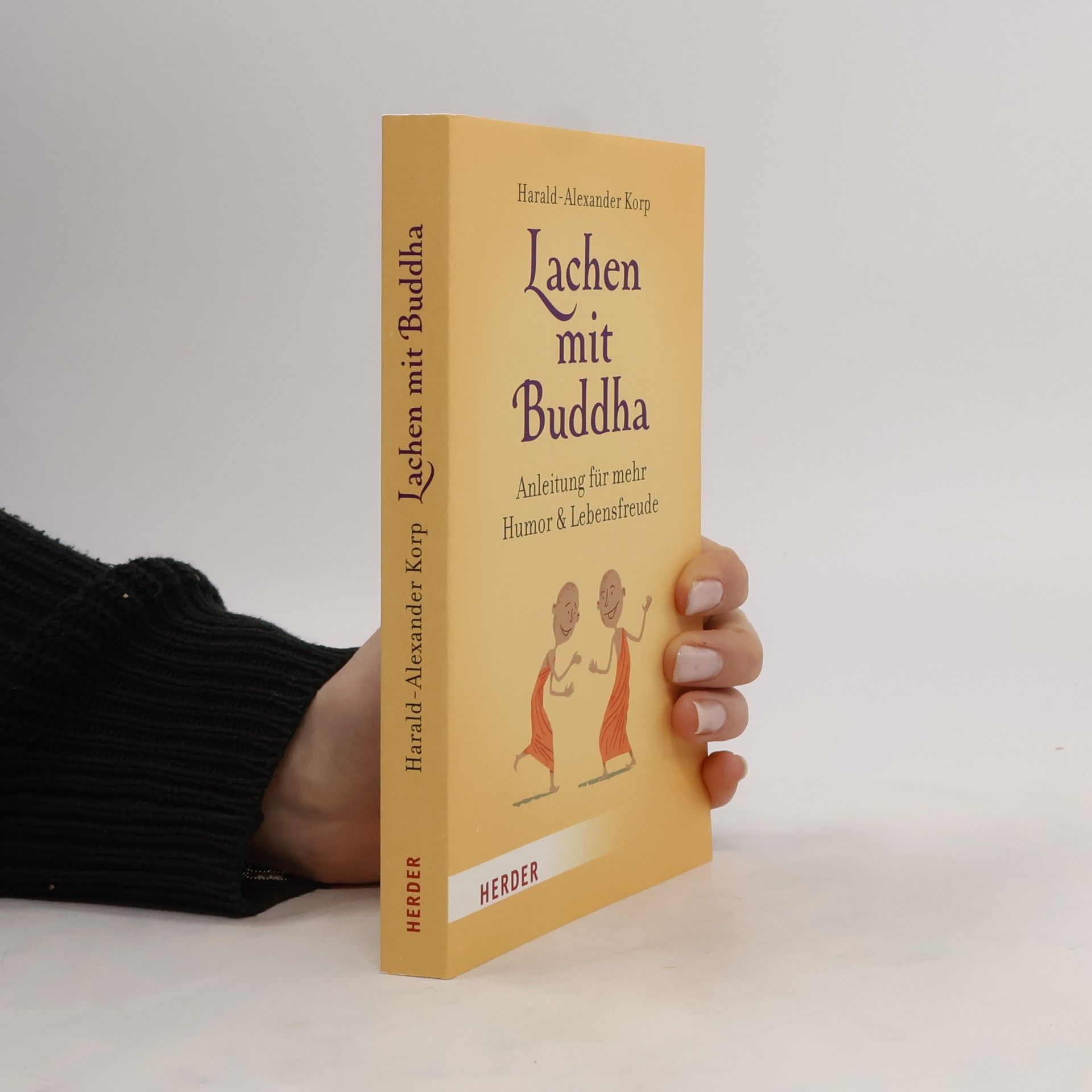 Harald-Alexander Korp Lachen mit Buddha