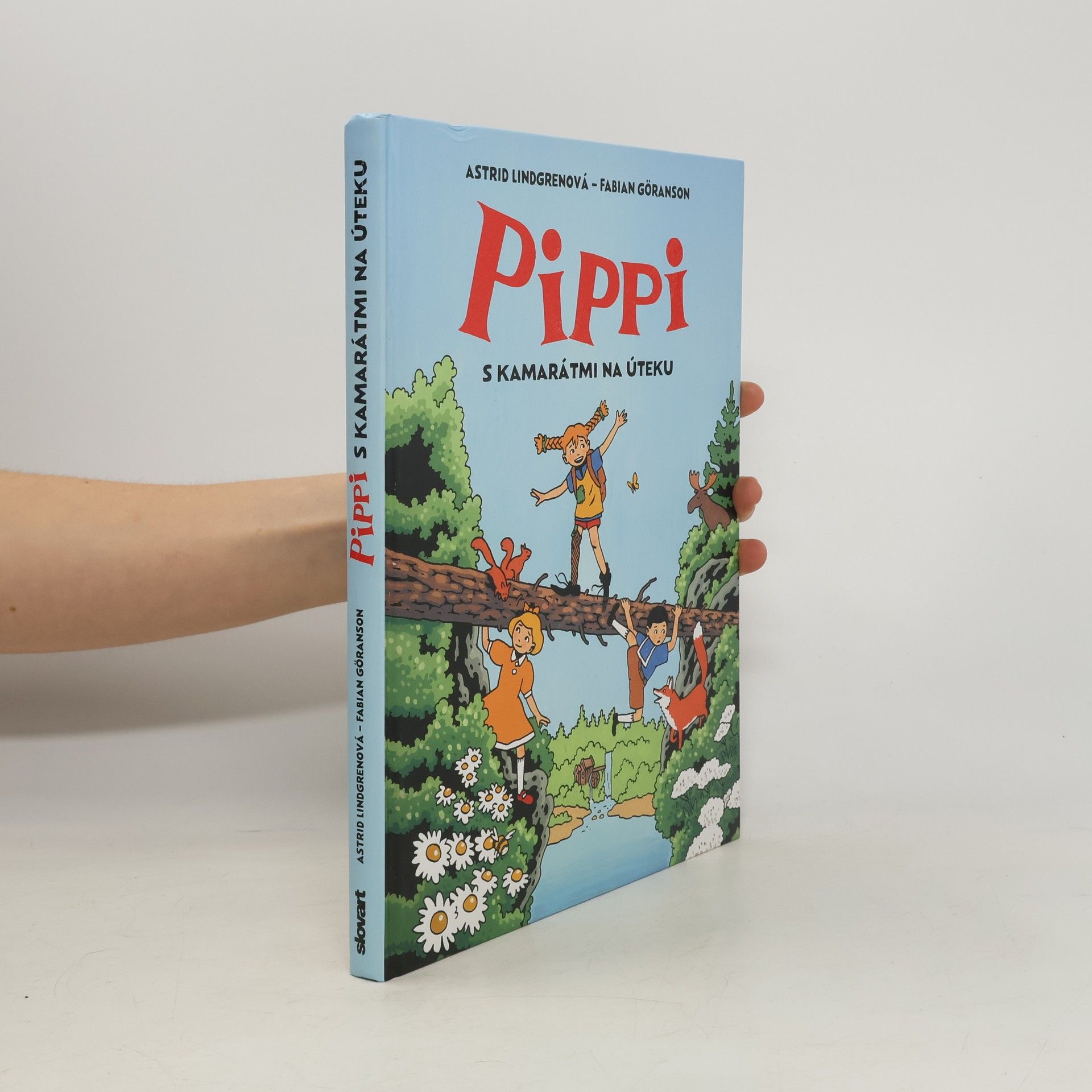 Astrid Lindgren Pippi s kamarátmi na úteku