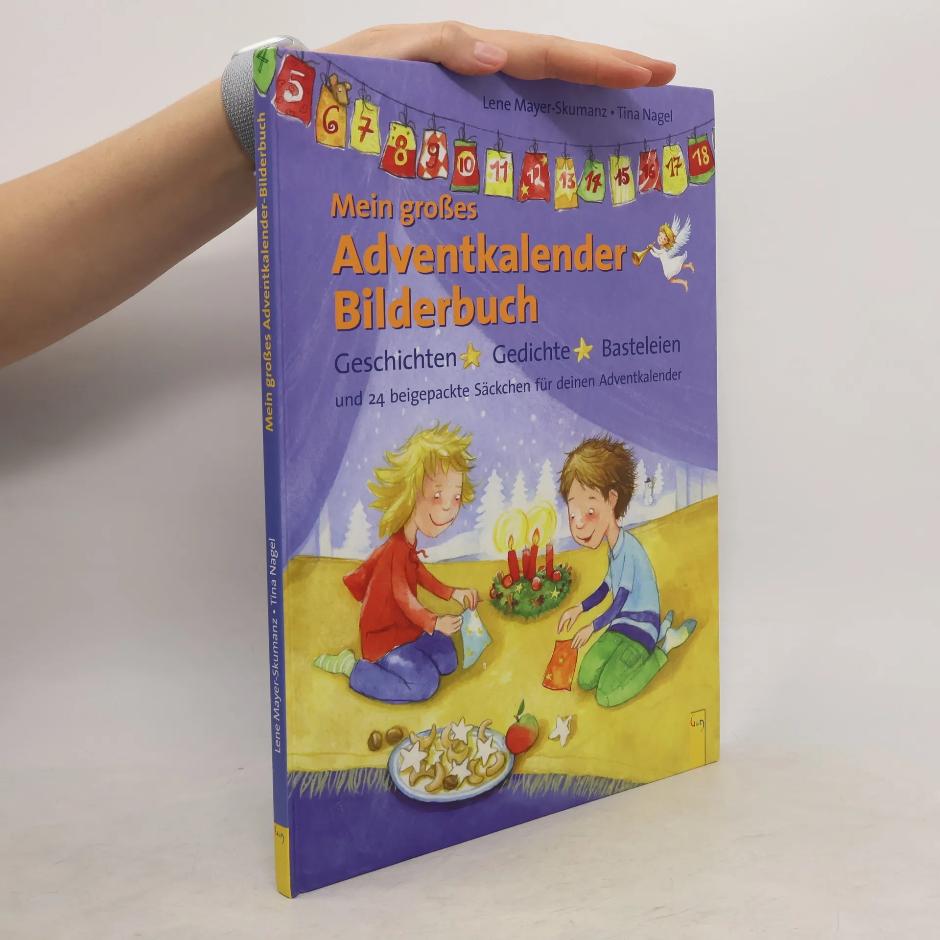 Mein großes Adventkalender-Bilderbuch. Geschichten, Gedichte, Basteleien und 24 beigepackte Säckchen für deinen Adventkalender | Buch | Hardcover