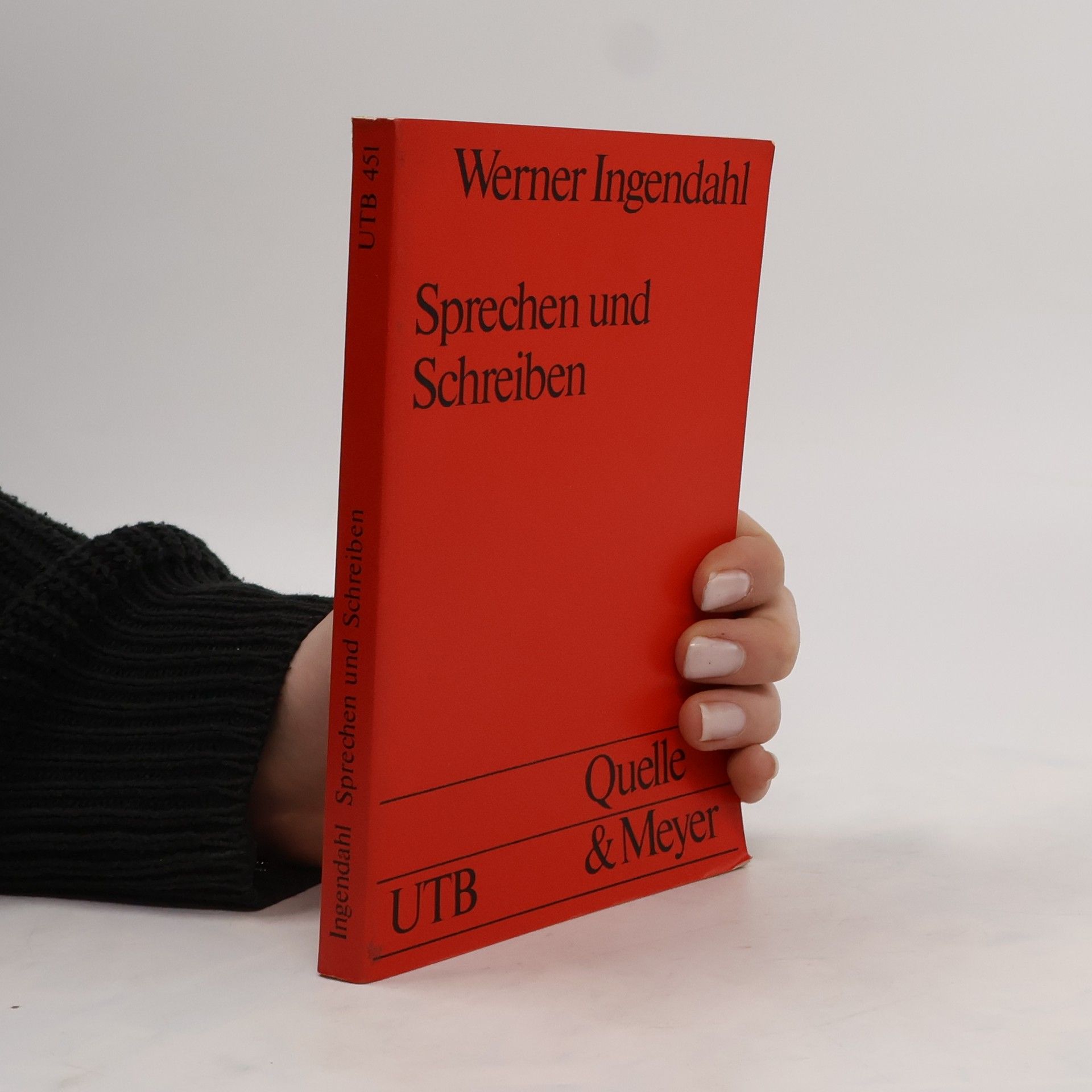 Werner Ingendahl Sprechen und Schreiben