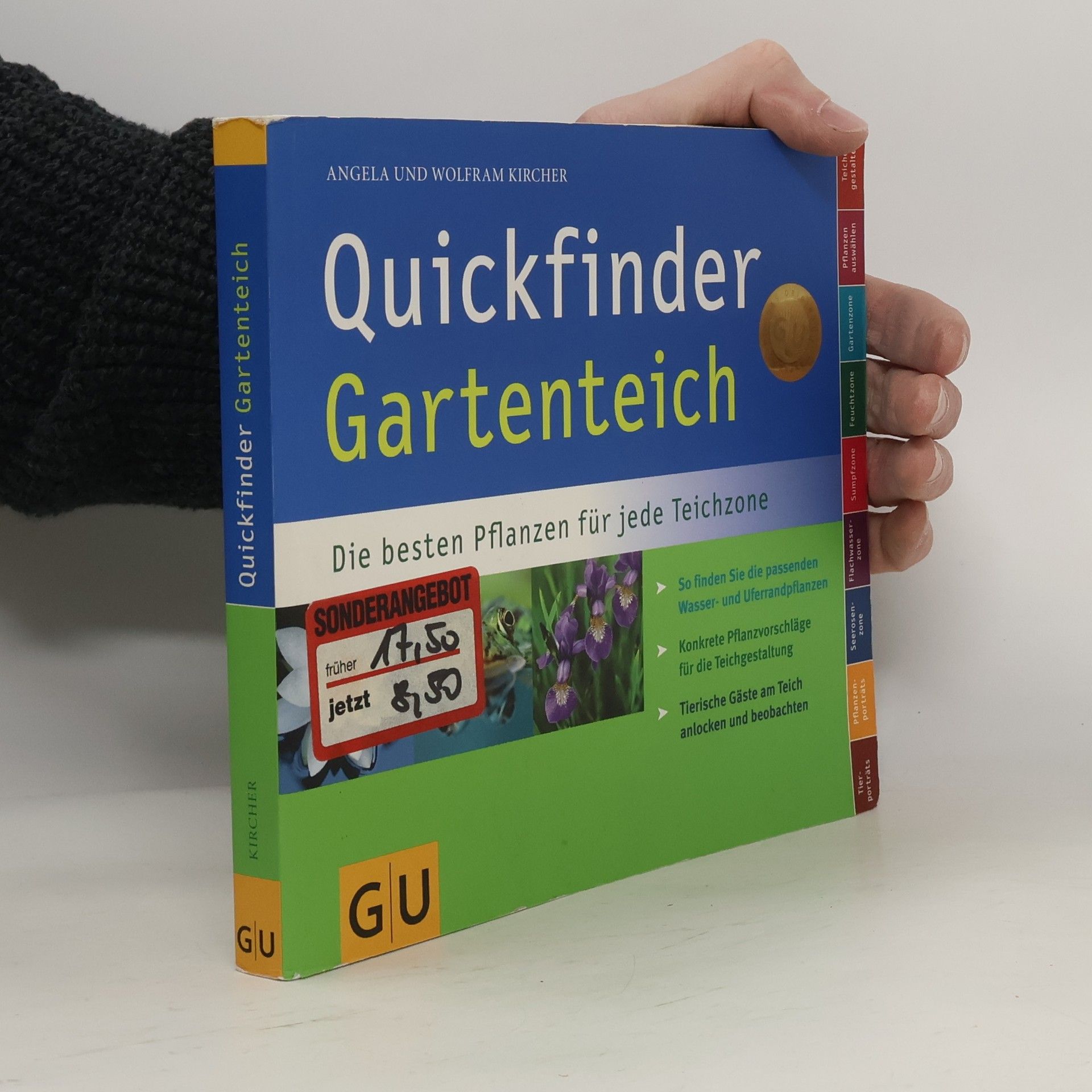 Angela Kircher Qickfinder Gartenteich