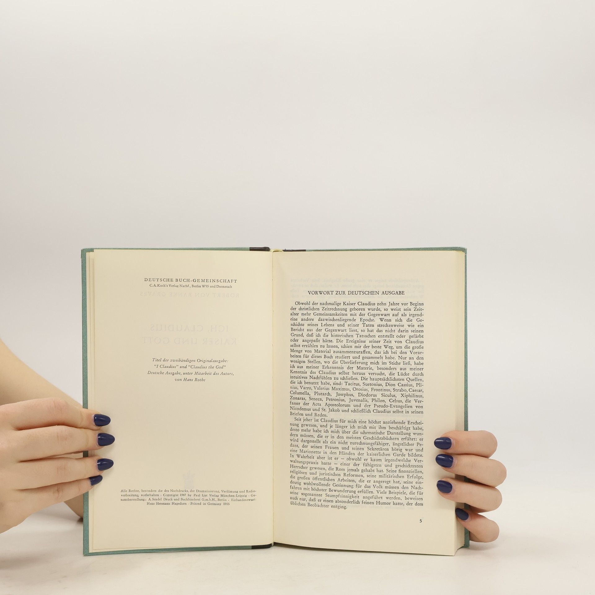 Robert Graves Ich, Claudius Kaiser und Gott