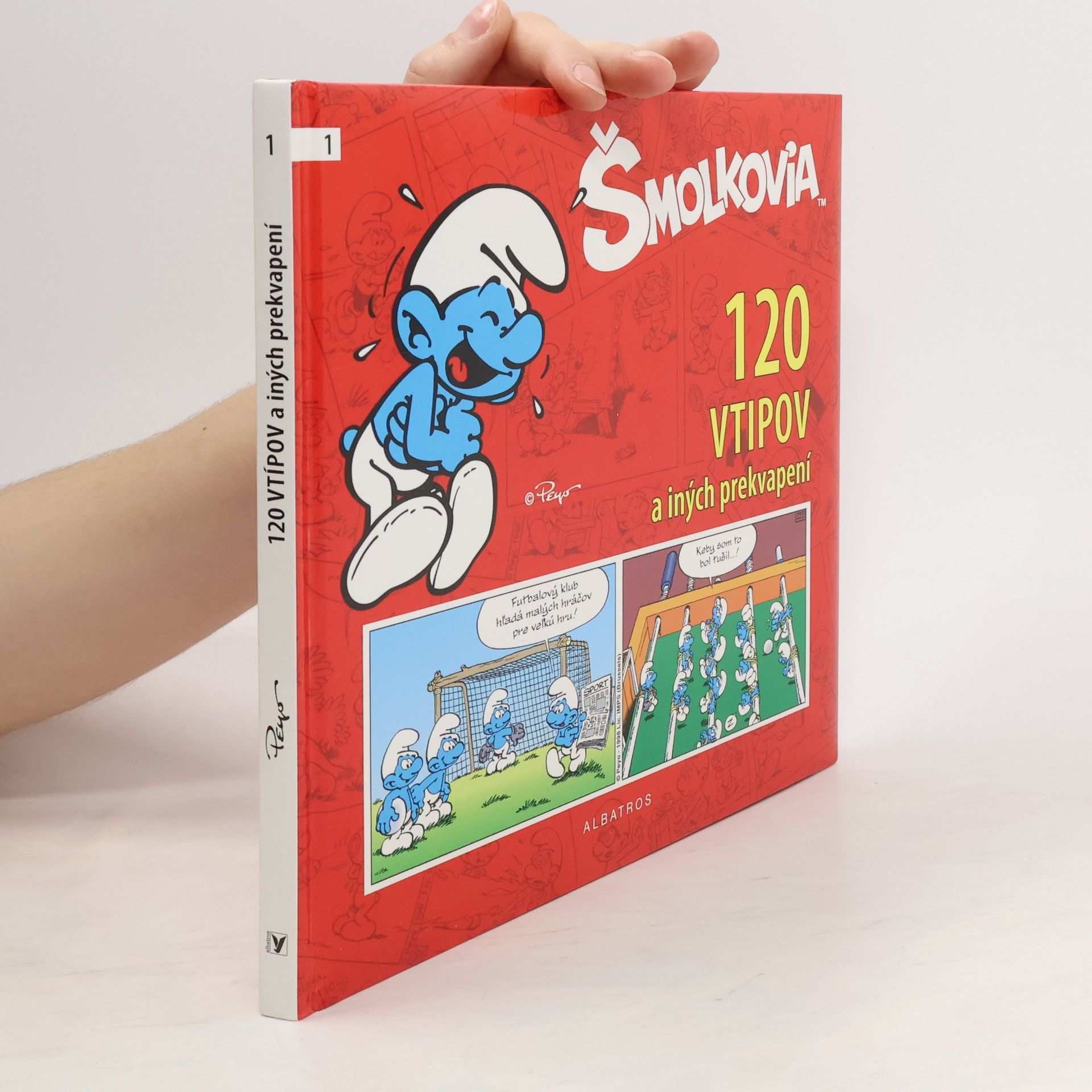 kolektiv Šmoulkovia: 120 vtipov a iných prekvapení