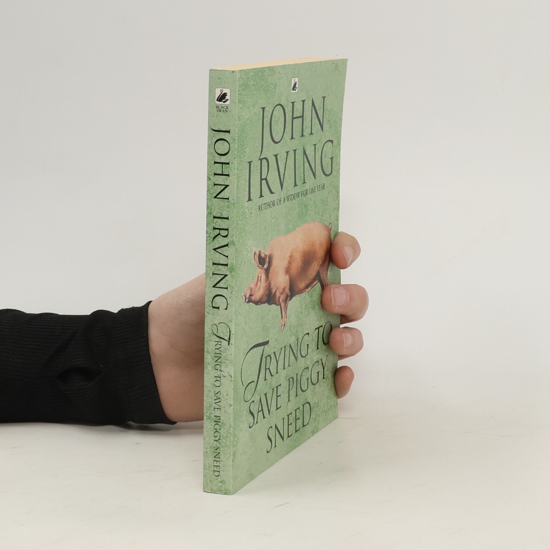 John Irving Trying to save Piggy Sneed