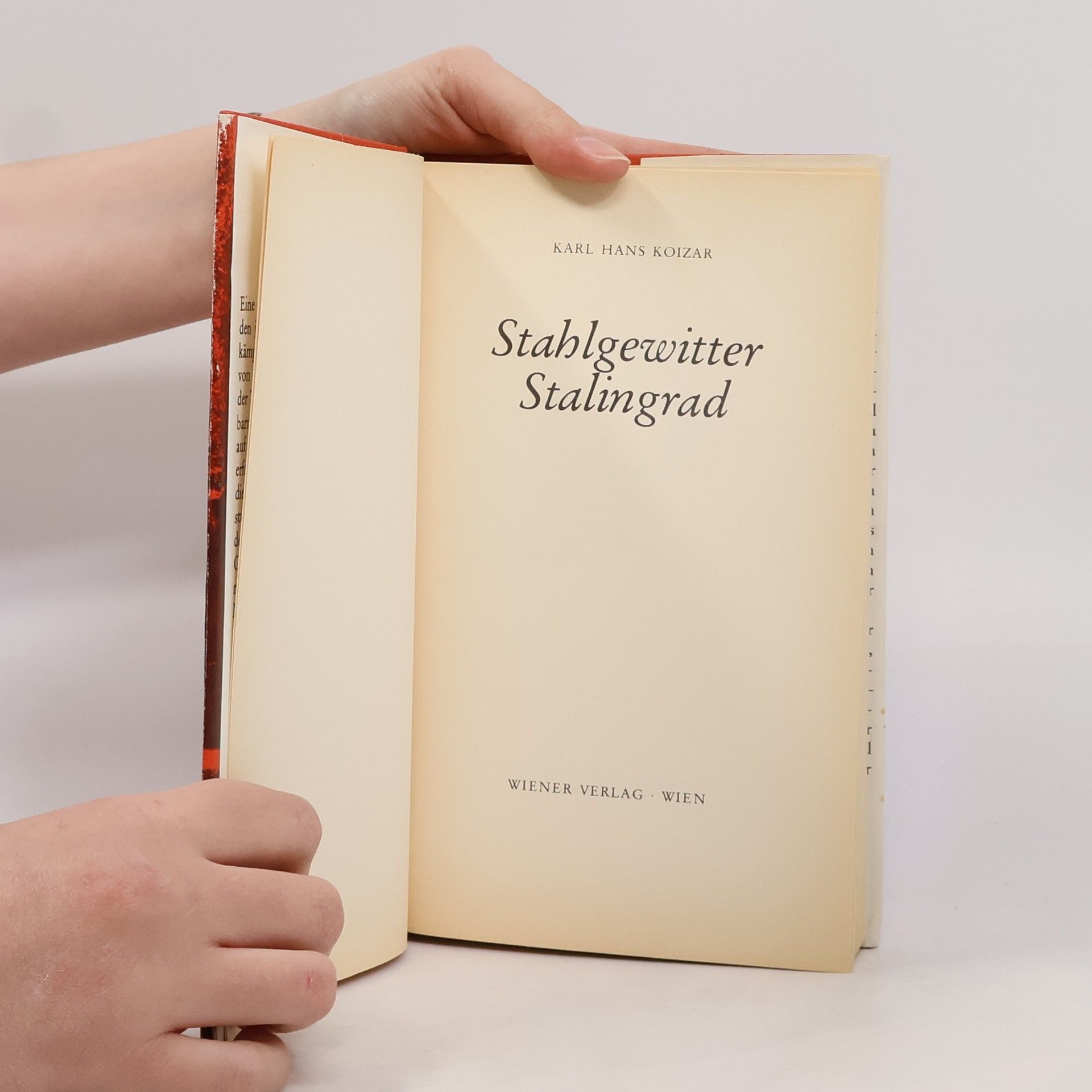 Karl Hans Koizar Stahlgewitter Stalingrad