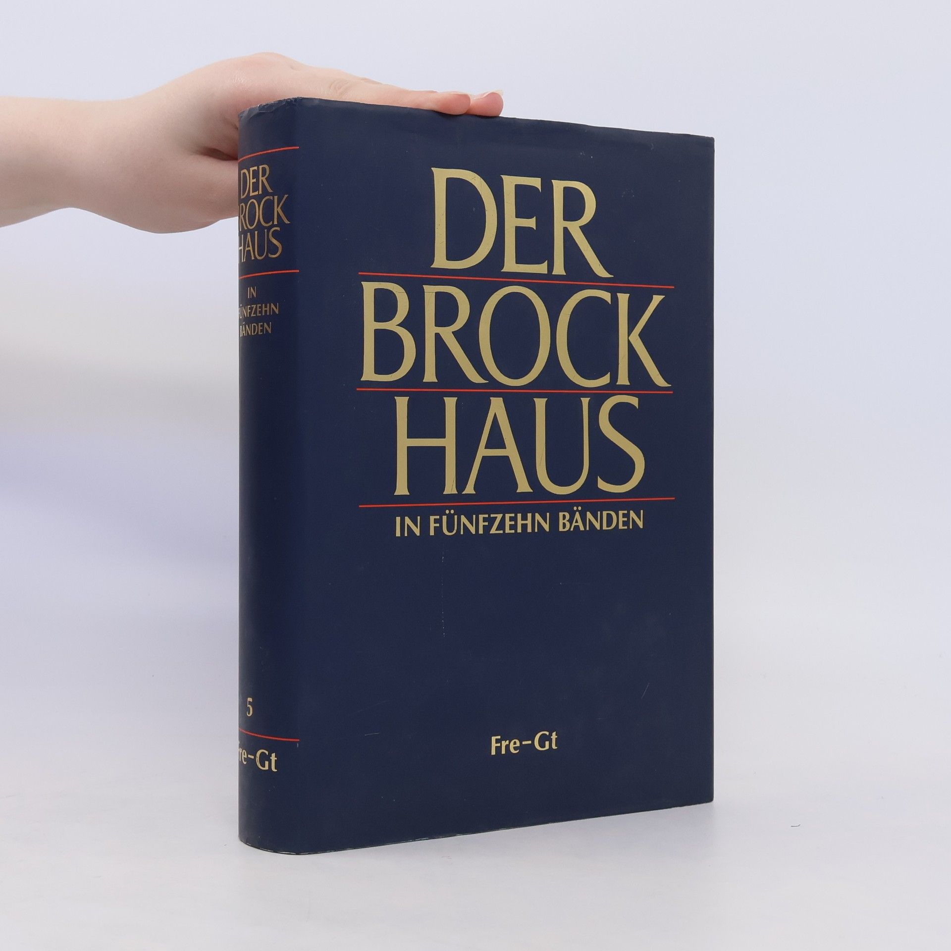 Autores varios Der Brockhaus in Fünfzehn Bänden 5. Fre-Gt