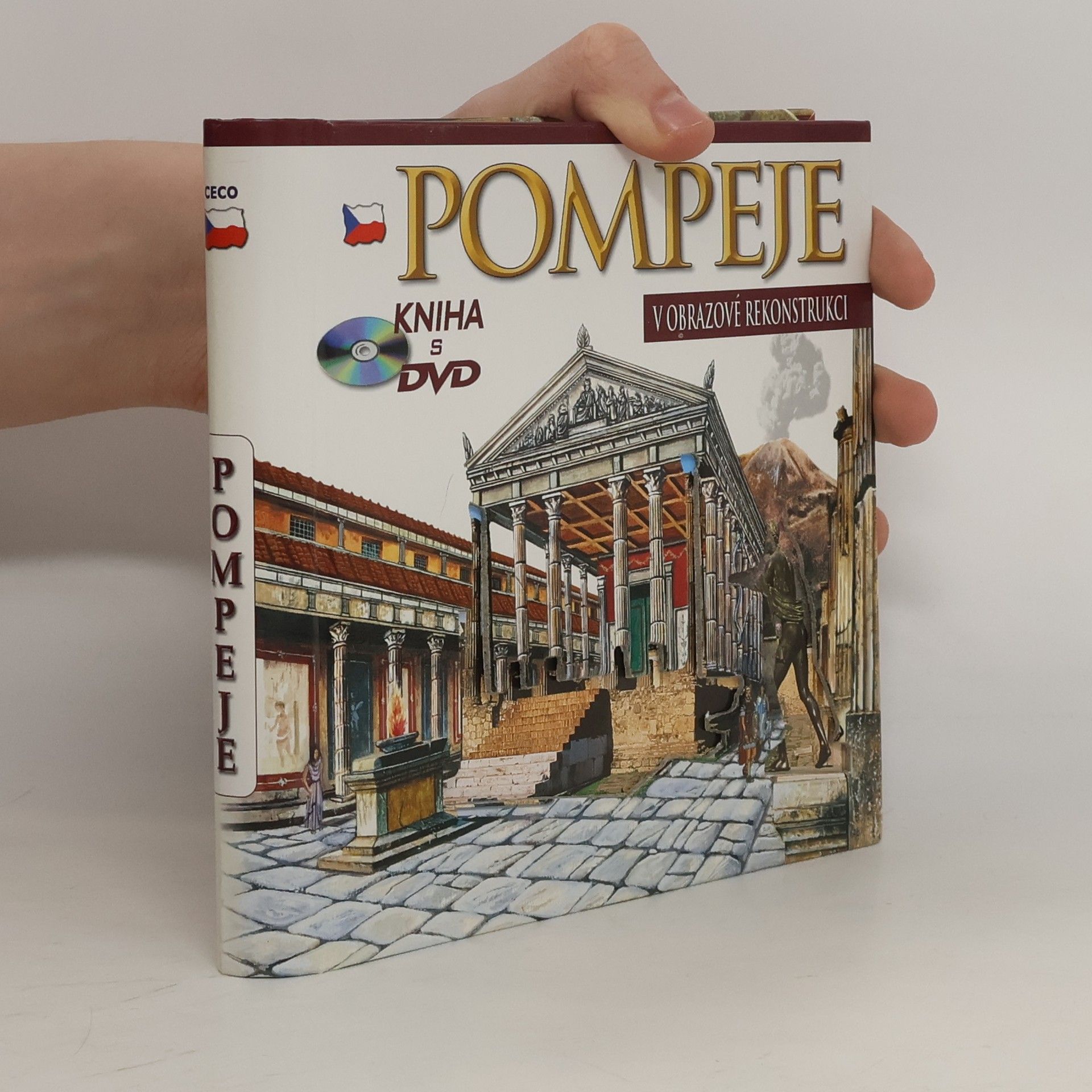 Maria Antonietta Lozzi Bonaventura Pompeje: Obrazová rekonstrukce (s DVD)