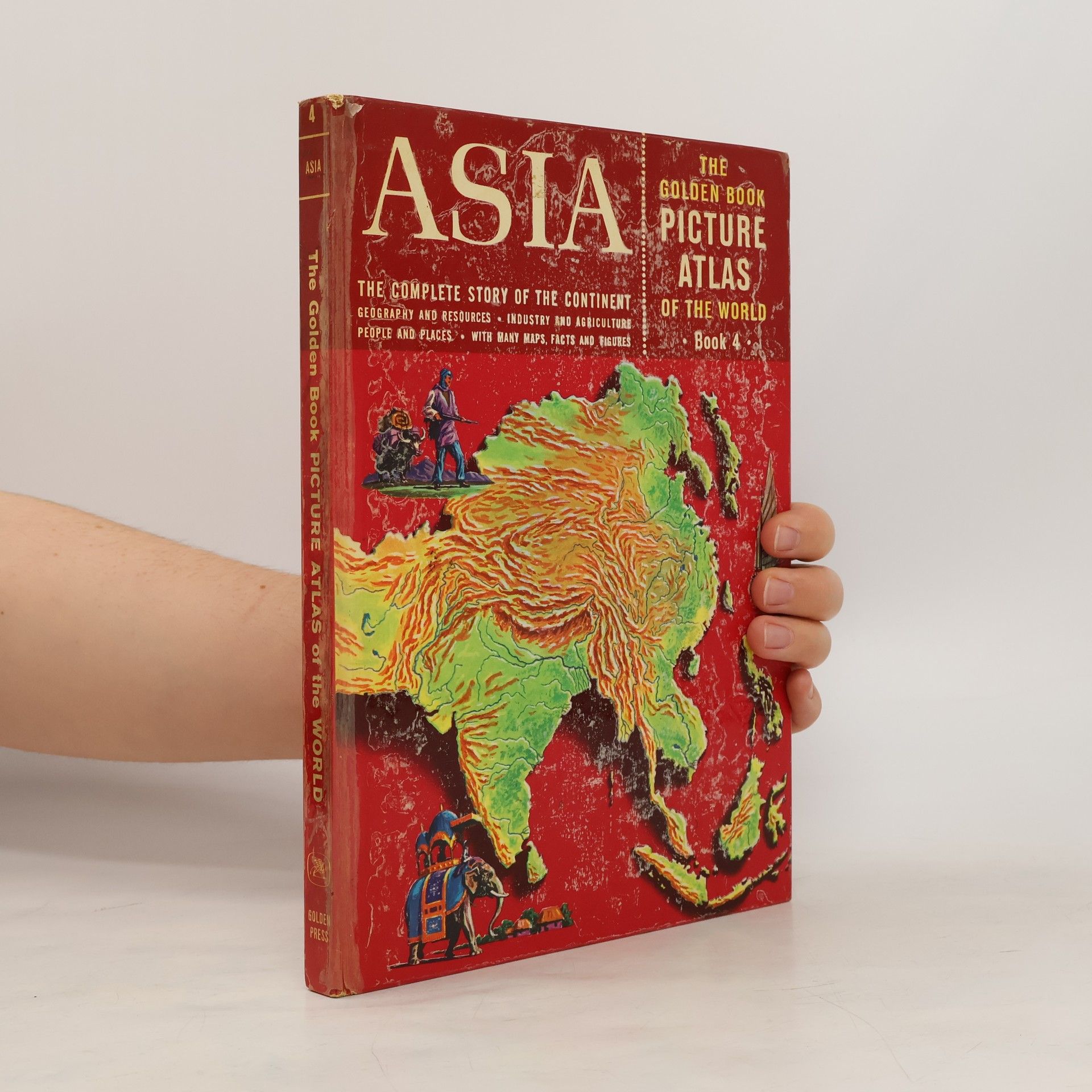 kolektiv The Golden Book Picture Atlas of the World. 4 Asia