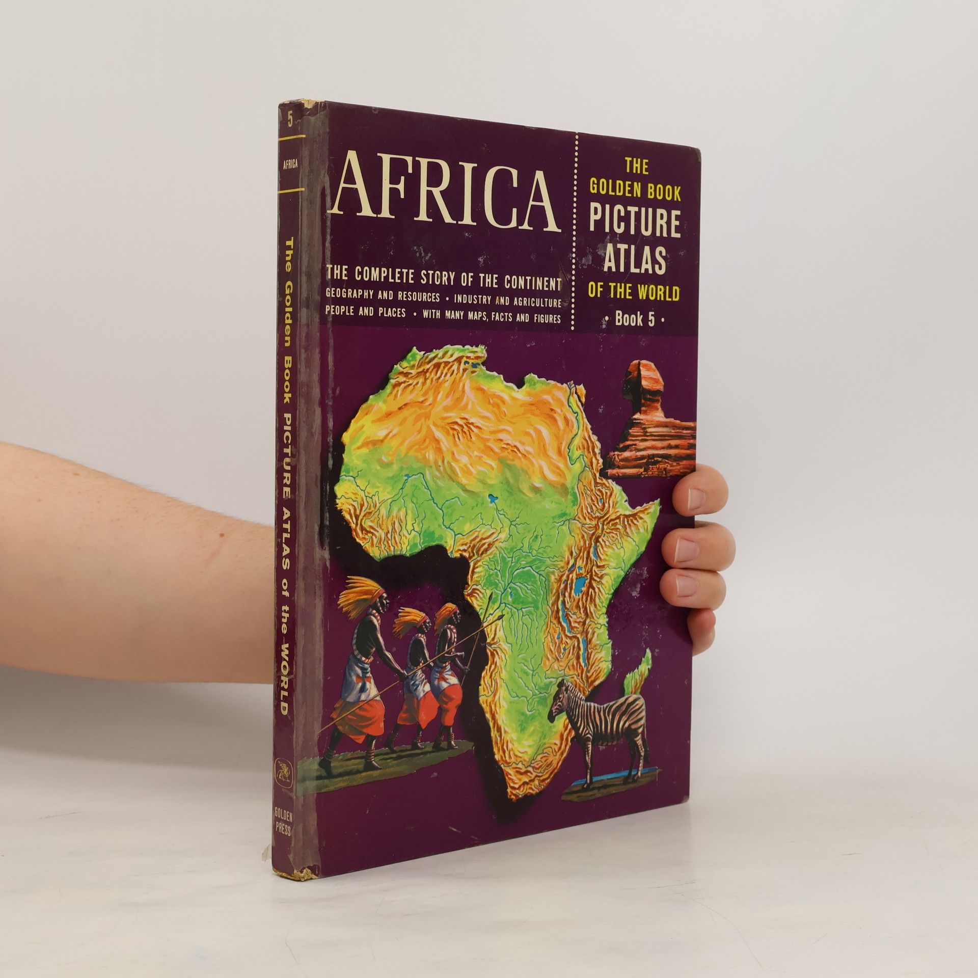 Norman Lobsenz The Golden Book Picture Atlas of the World. Book 5. Africa