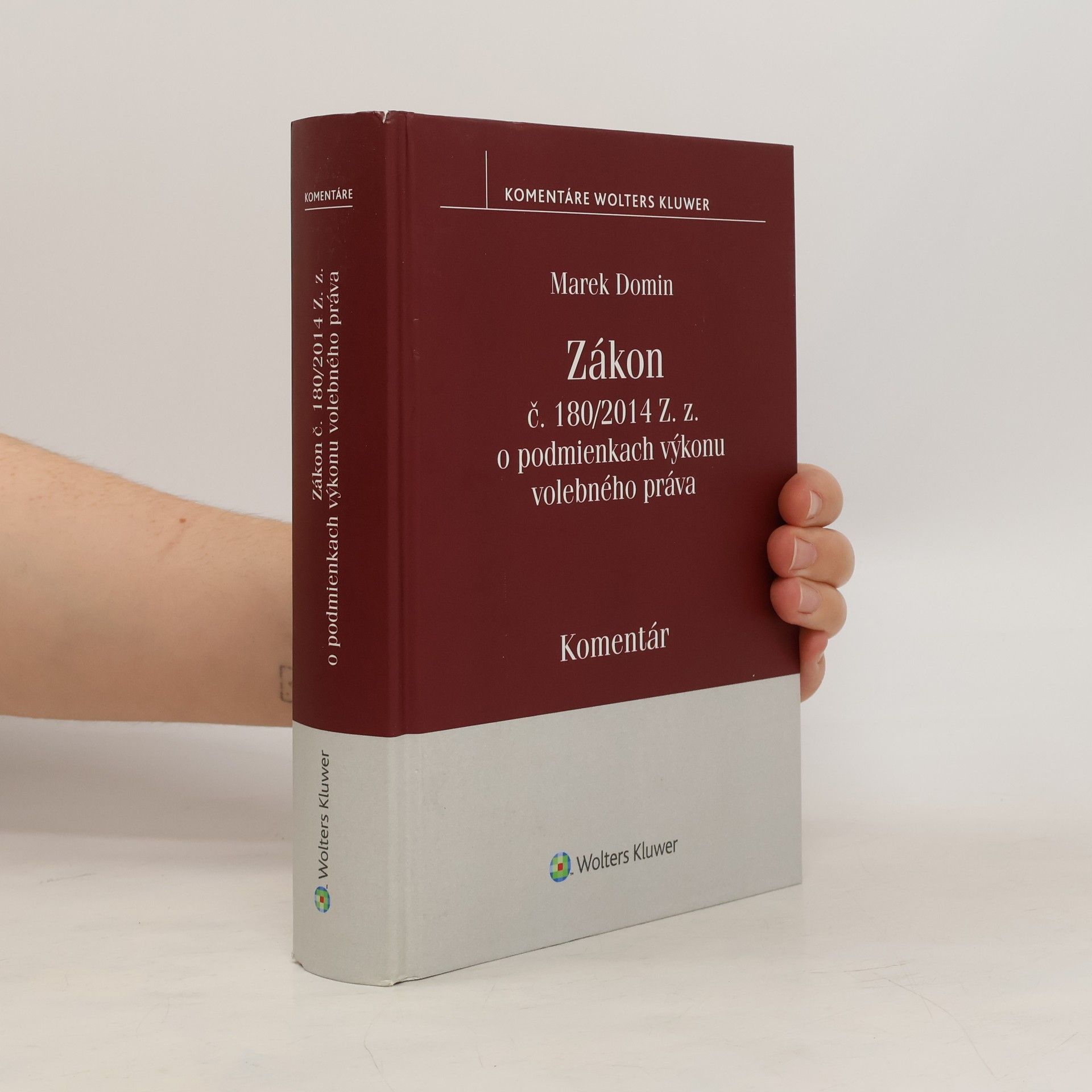 Marek Domin Zákon č. 180/2014 Z.z. o podmienkach výkonu volebného práva