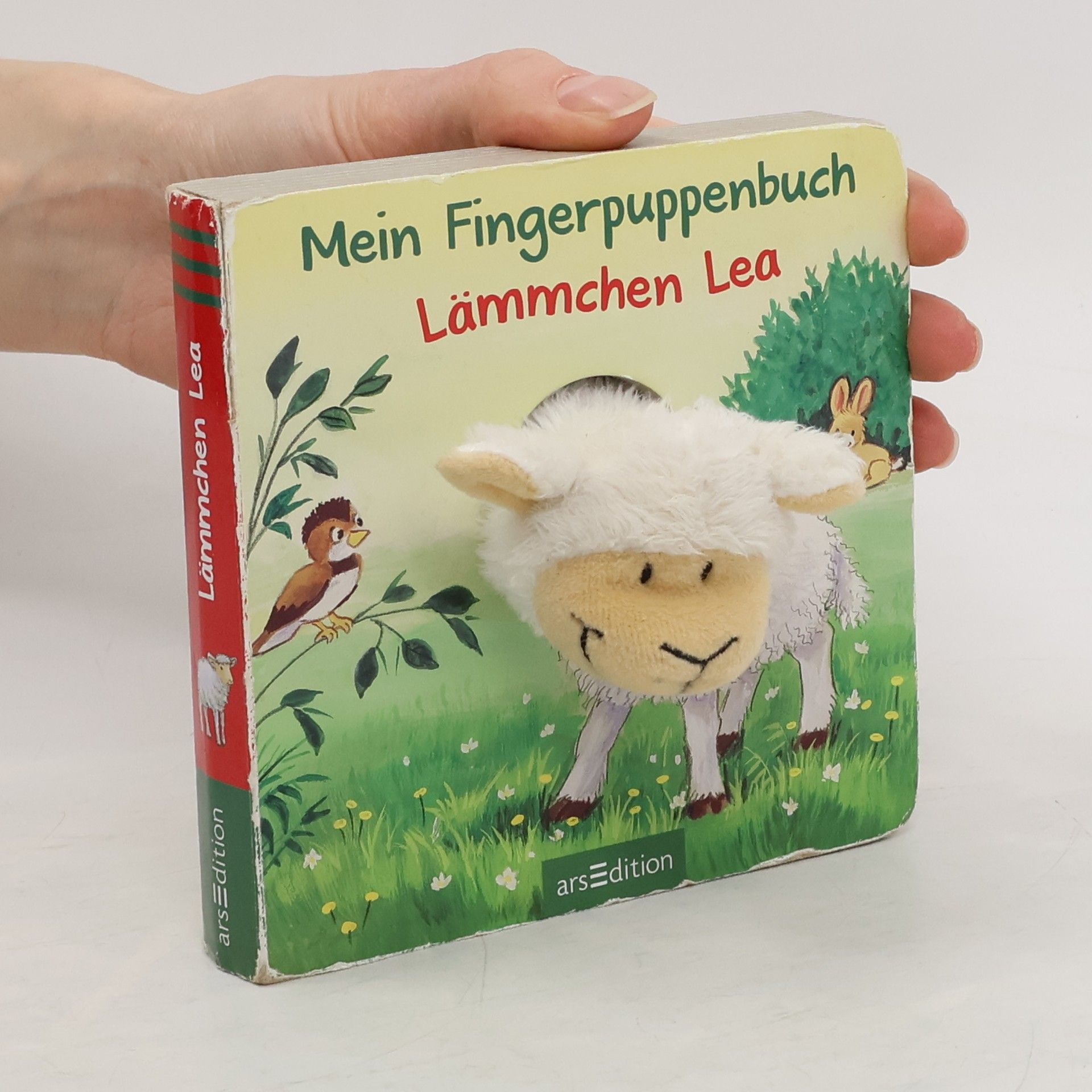 Antje Flad Mein Fingerpuppenbuch - Lämmchen Lea
