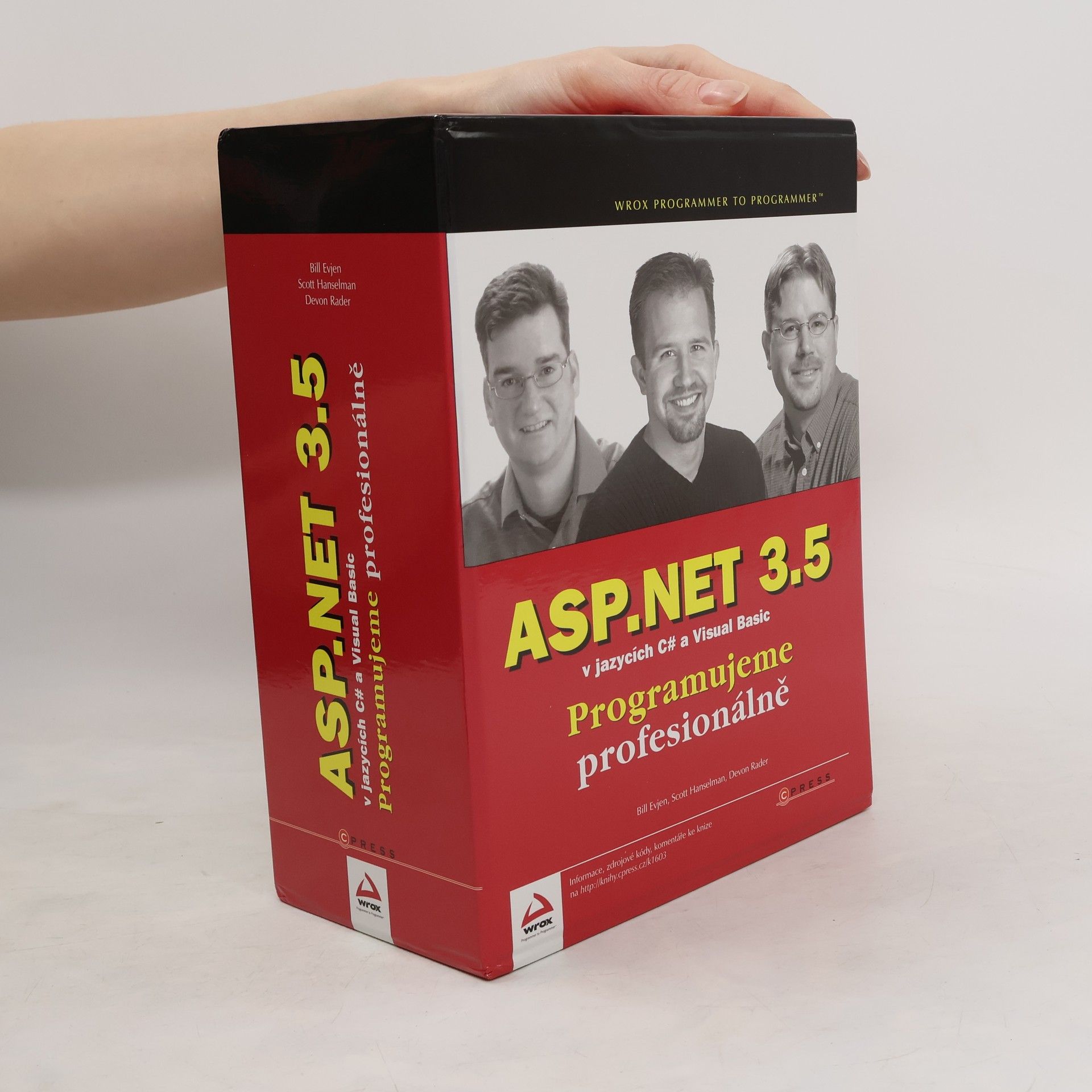 Bill Evjen ASP.NET 3.5 v jazycích C# a Visual Basic: Programujeme profesionálně (originální balení)