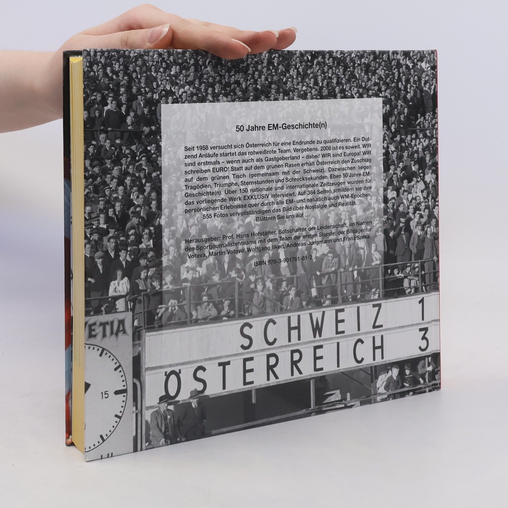 Hans Hofstatter 50 Jahre EM-Geschichte(n)