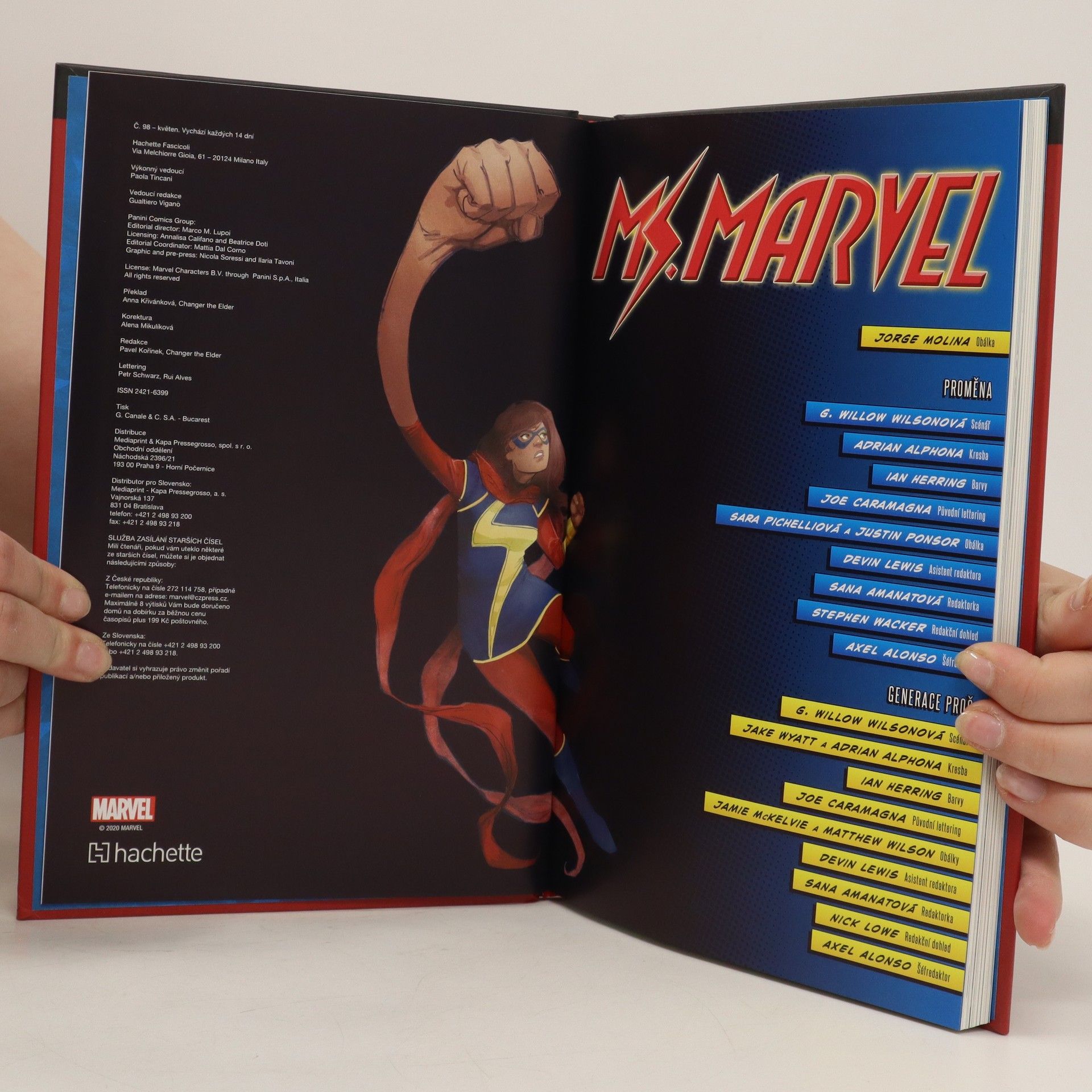 G. Willow Wilson Nejmocnější hrdinové Marvelu 98. Ms. Marvel Kamala Khanová