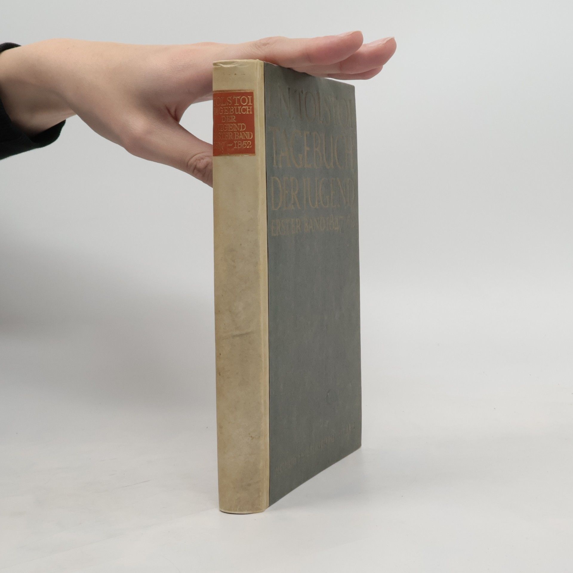 Lew Nikolajewitsch Tolstoi Tolstoi tagebuch der Jügend Erster Band 1847-1852