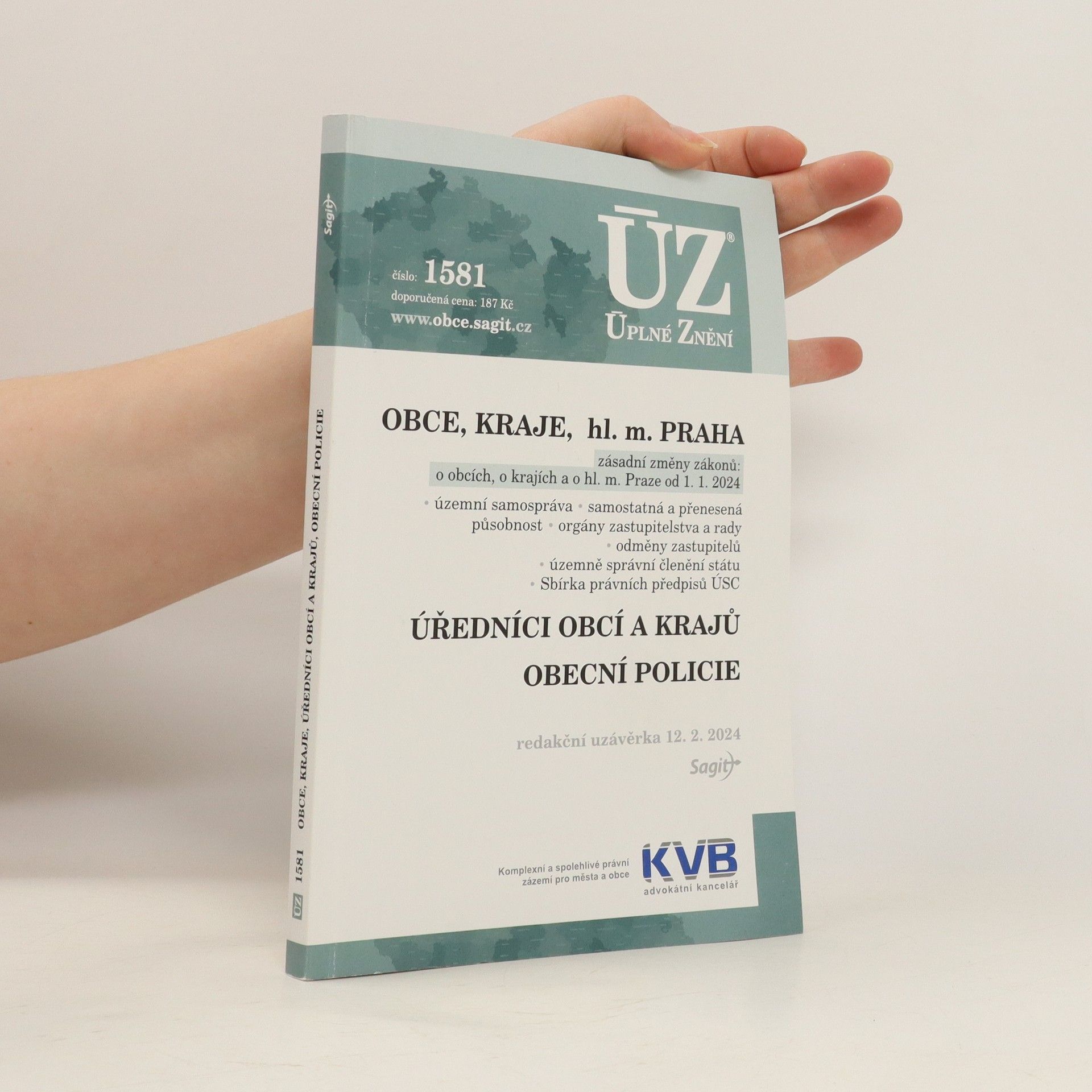 Autorenkollektiv Obce, kraje, hl. m. Praha