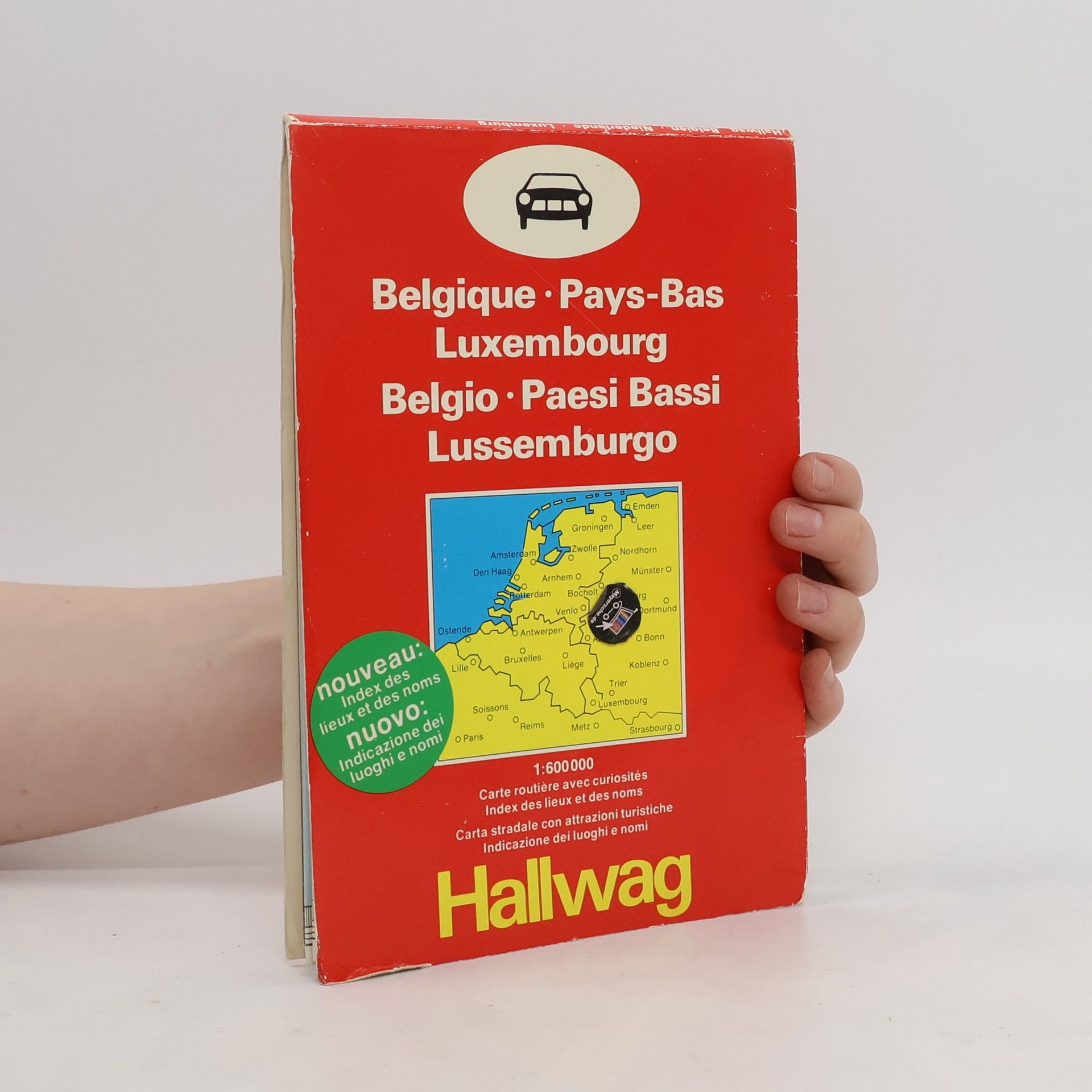 kolektiv Belgique, Pays-Bas Luxembourg 1:600 000