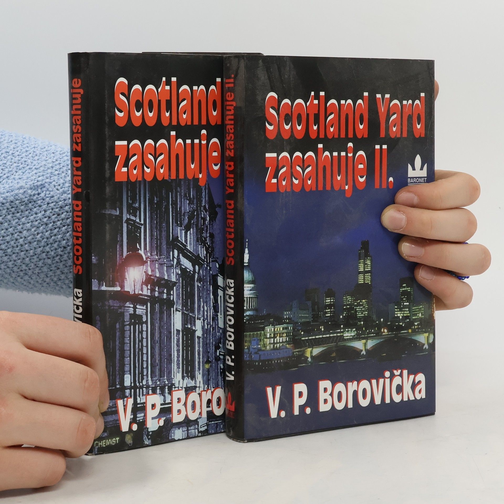 Václav Pavel Borovička Scotland Yard zasahuje I.-II.