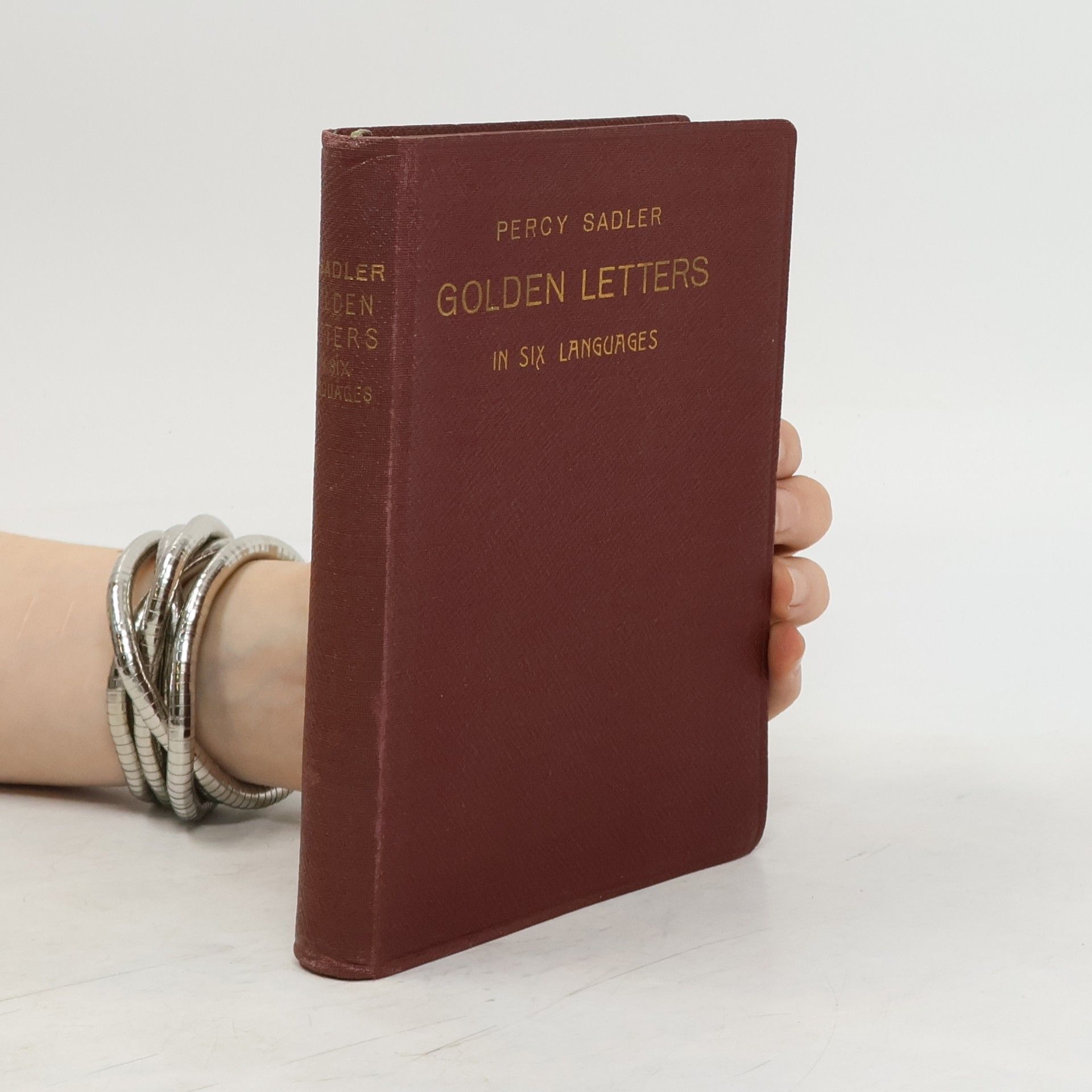 Percy Sadler Golden letters in six languages