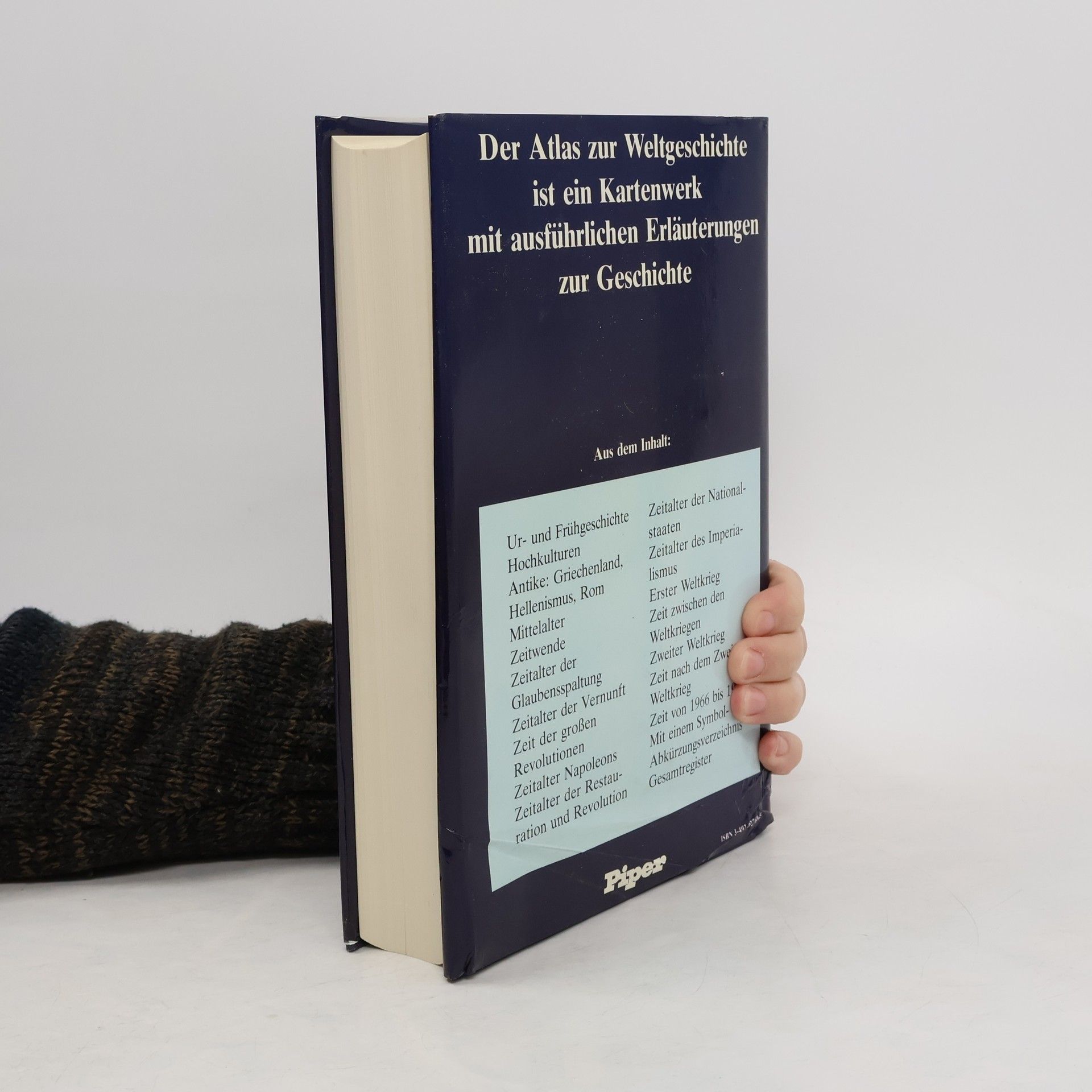 Hermann Kinder Atlas zur Weltgeschichte. Von den Anfängen bis zur Gegenwart
