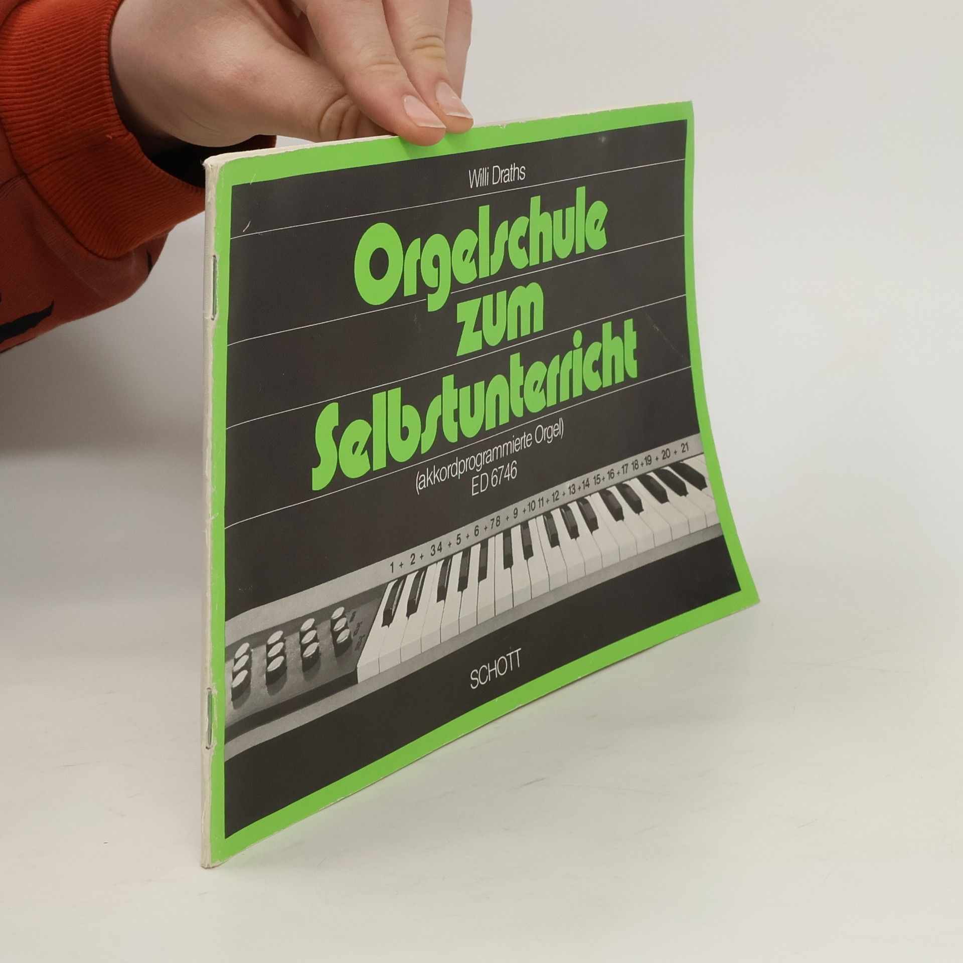 Willi Draths Orgelschule Zum Selbstunterricht