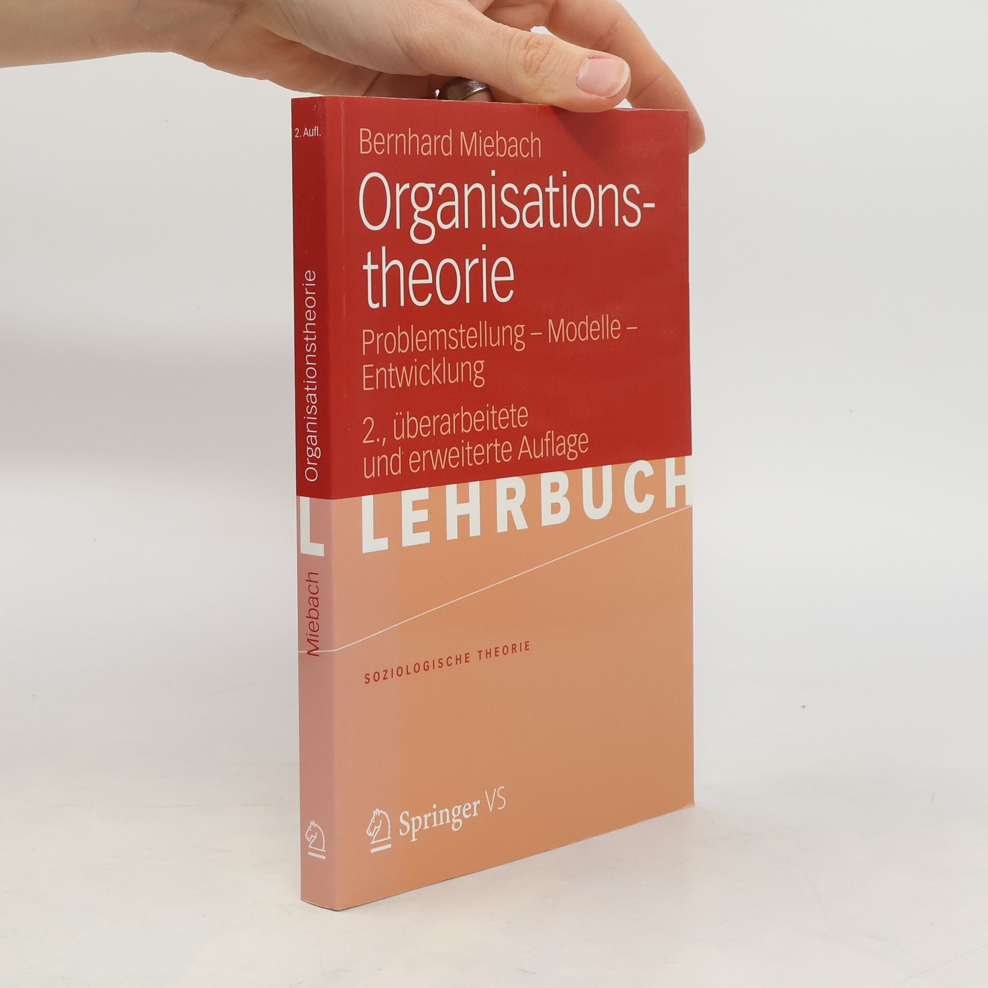 Bernhard Miebach Organisationstheorie