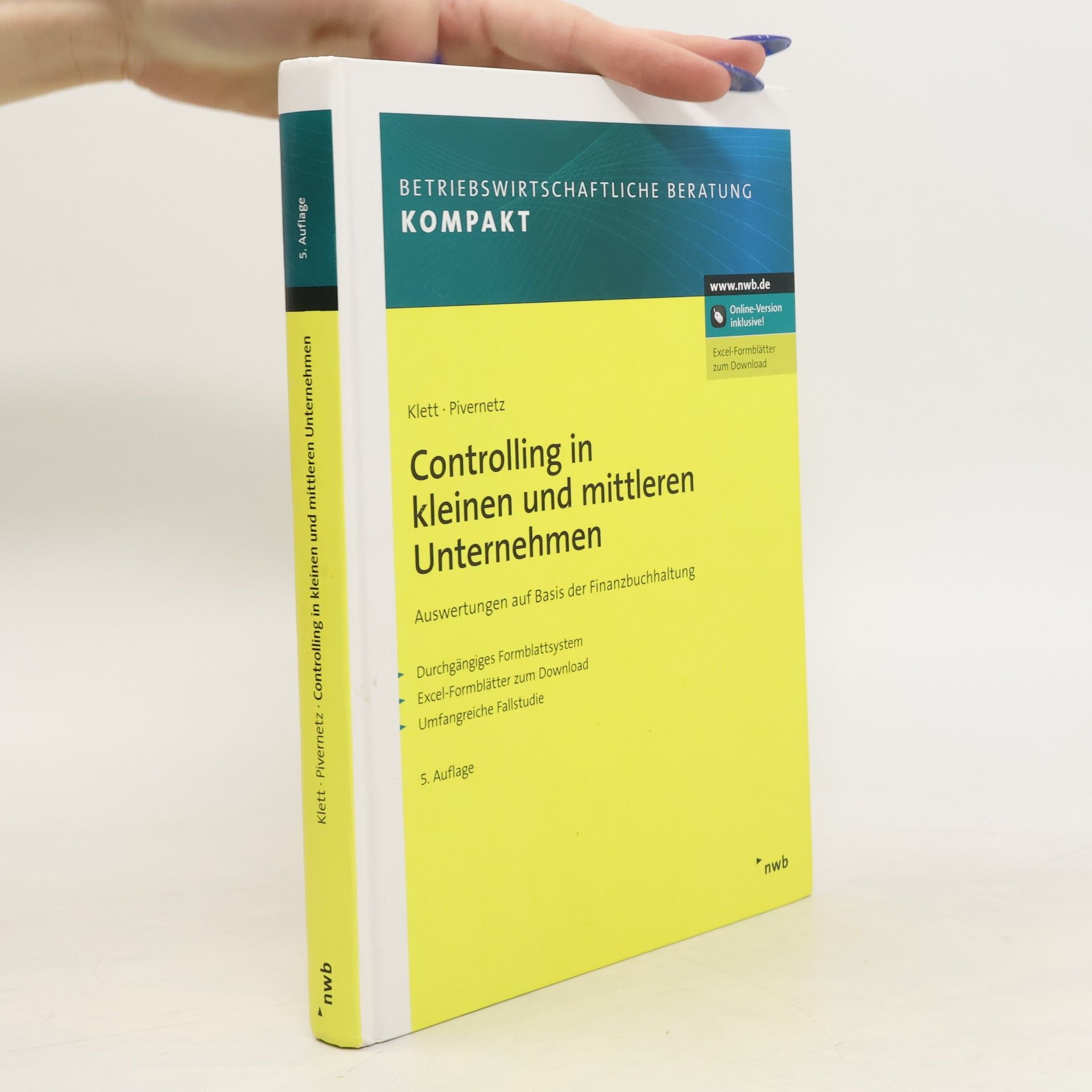 Christian Klett Controlling in kleinen und mittleren Unternehmen