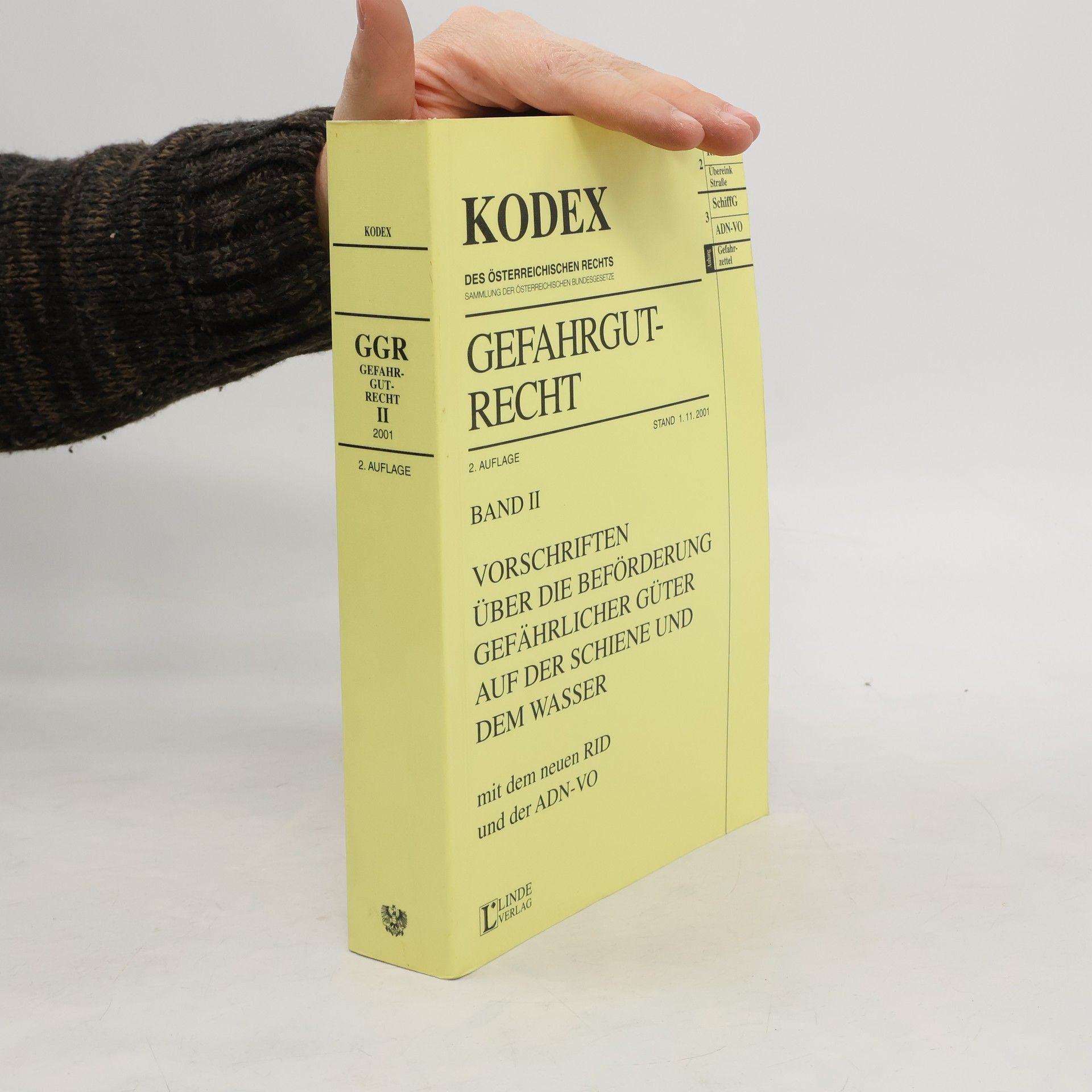 Eduard Hamersky KODEX Gefahrgutrecht II