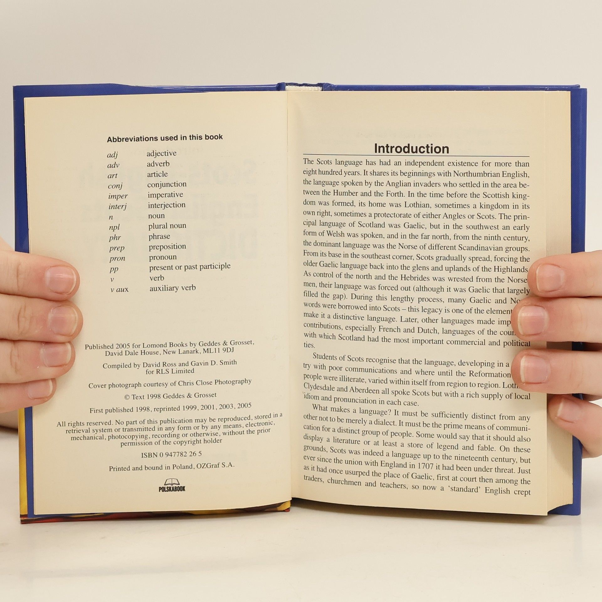 David Ross Scots-English, English-Scots Dictionary