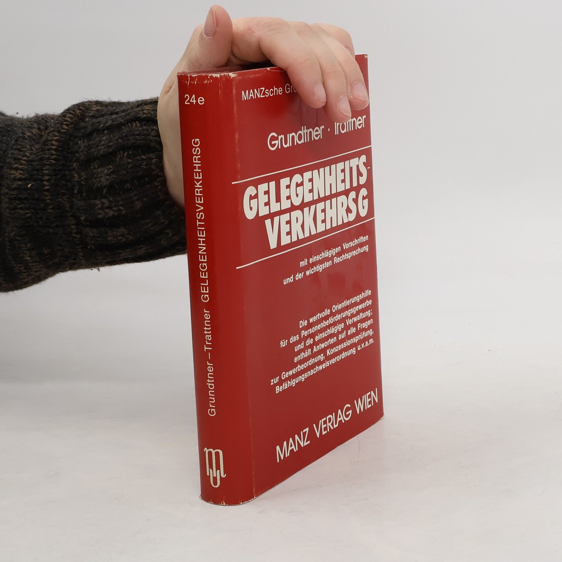 Autores varios Gelegenheitsverkehrsgesetz