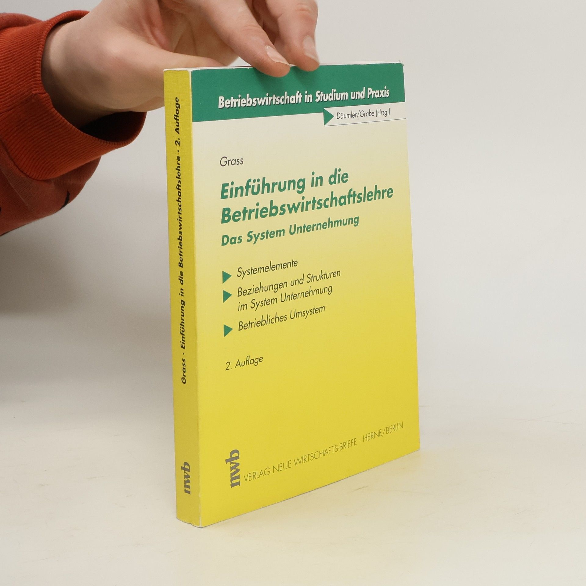 Brigitte Grass Einführung in die Betriebswirtschaftslehre