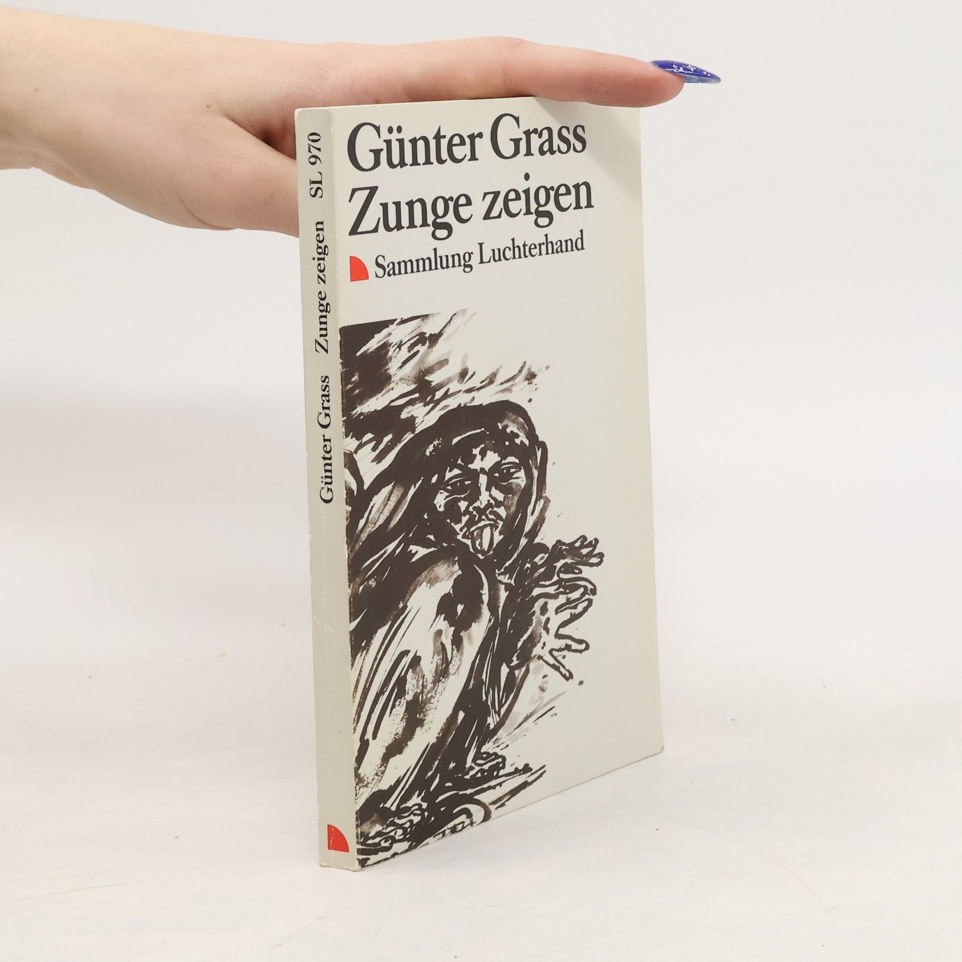 Günter Grass Zunge zeigen