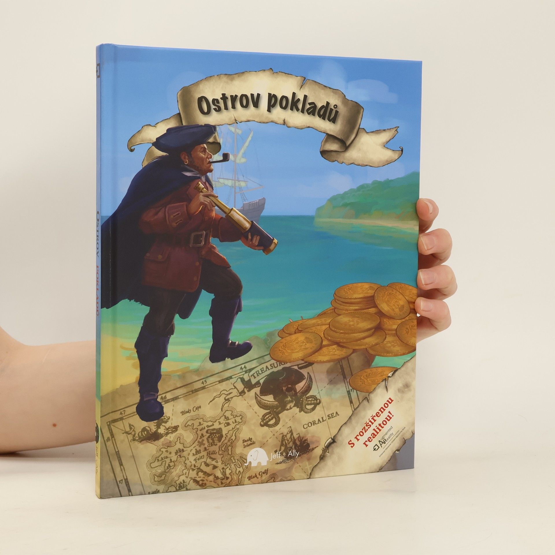 Robert Louis Stevenson Ostrov pokladů s rozšířenou realitou