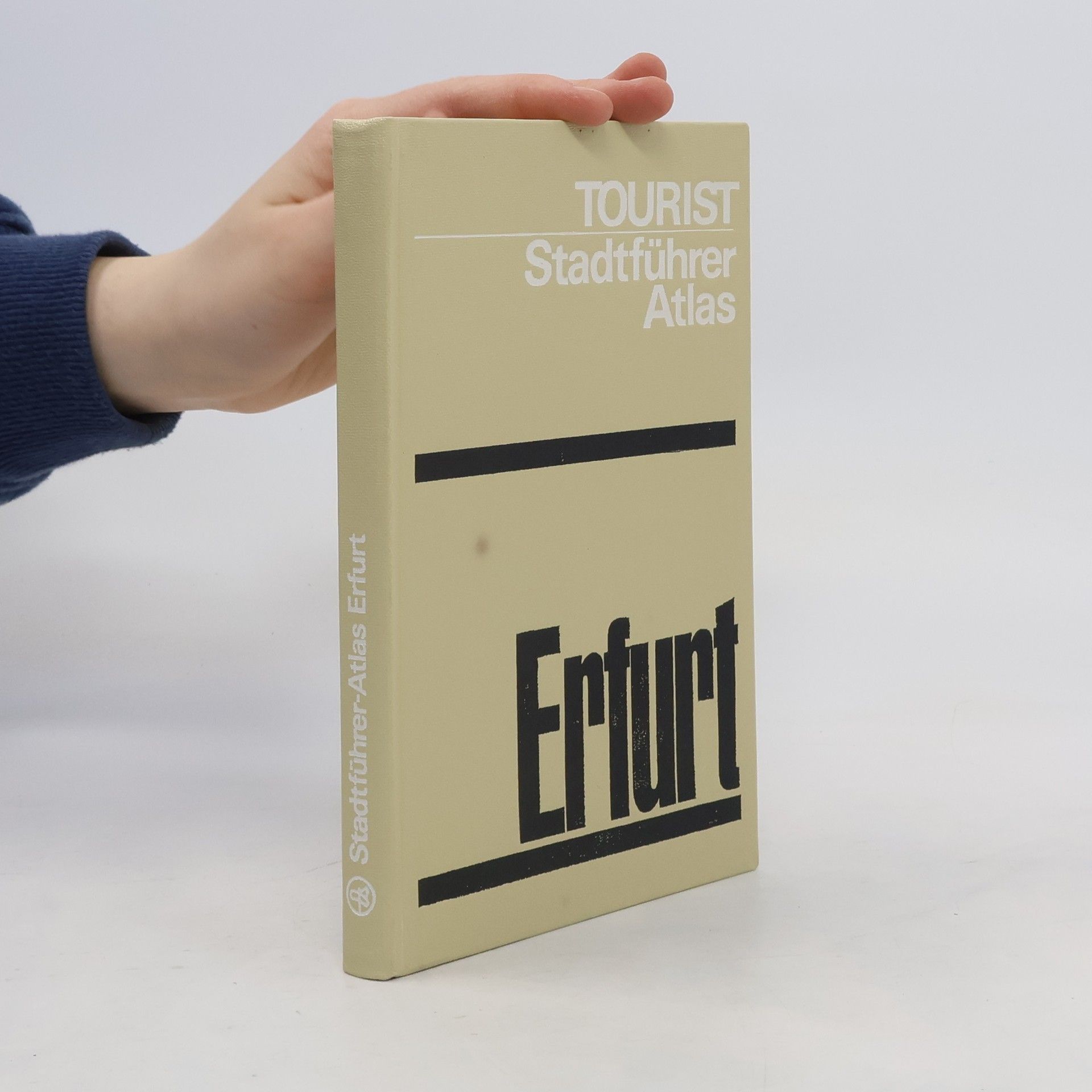 Fritz Wiegand Tourist Stadtführer-Atlas: Erfurt
