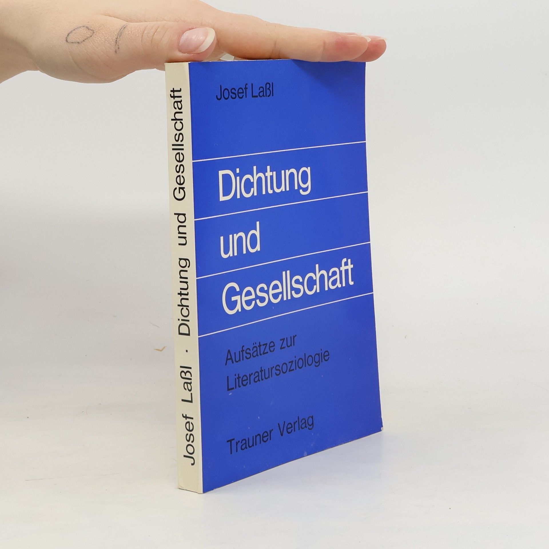 Josef Lassl Dichtung und Gesellschaft