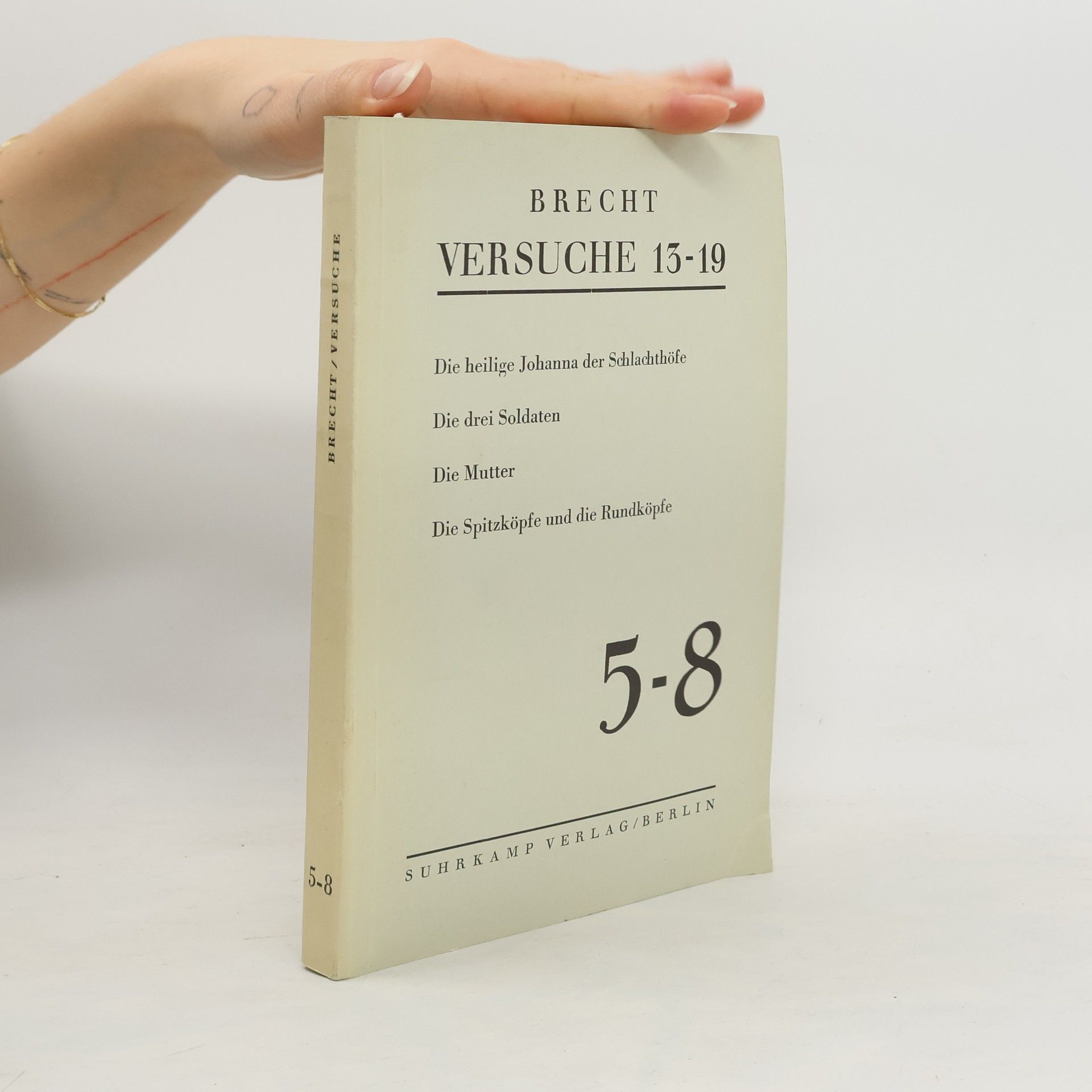 kolektiv Brecht Versuche 13-19 Heft 5-8