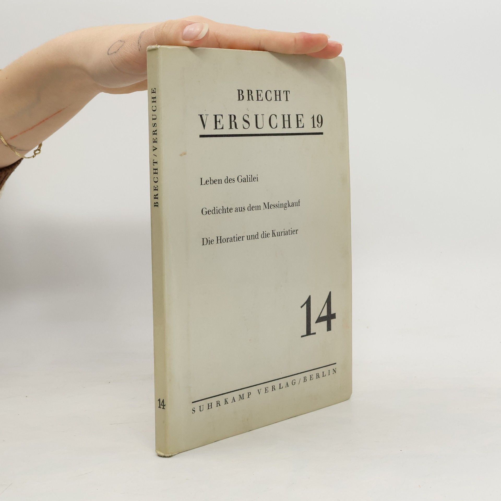 kolektiv Brecht Versuche 19. Heft 14