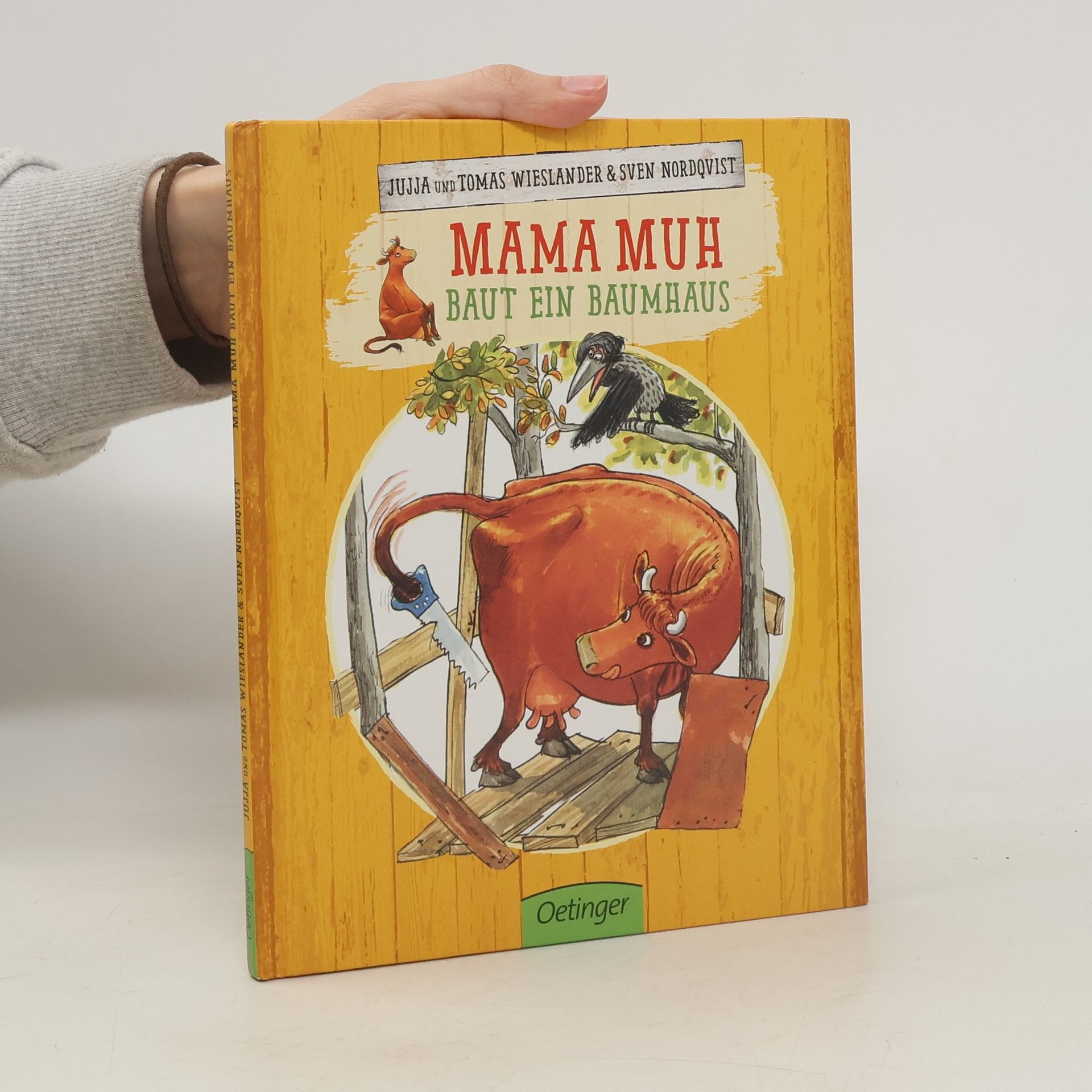 Jujja Wieslander Mama Muh baut ein Baumhaus