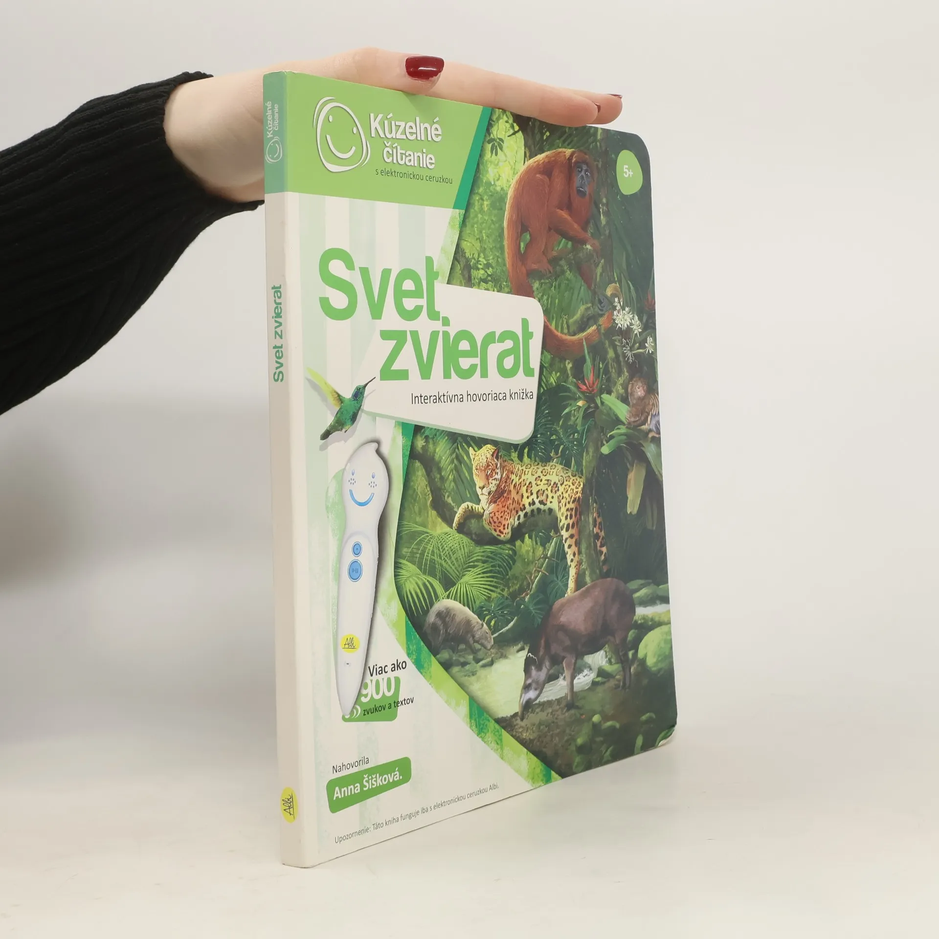 Svet zvierat : interaktívna hovoriaca knižka | Kniha | kolektiv