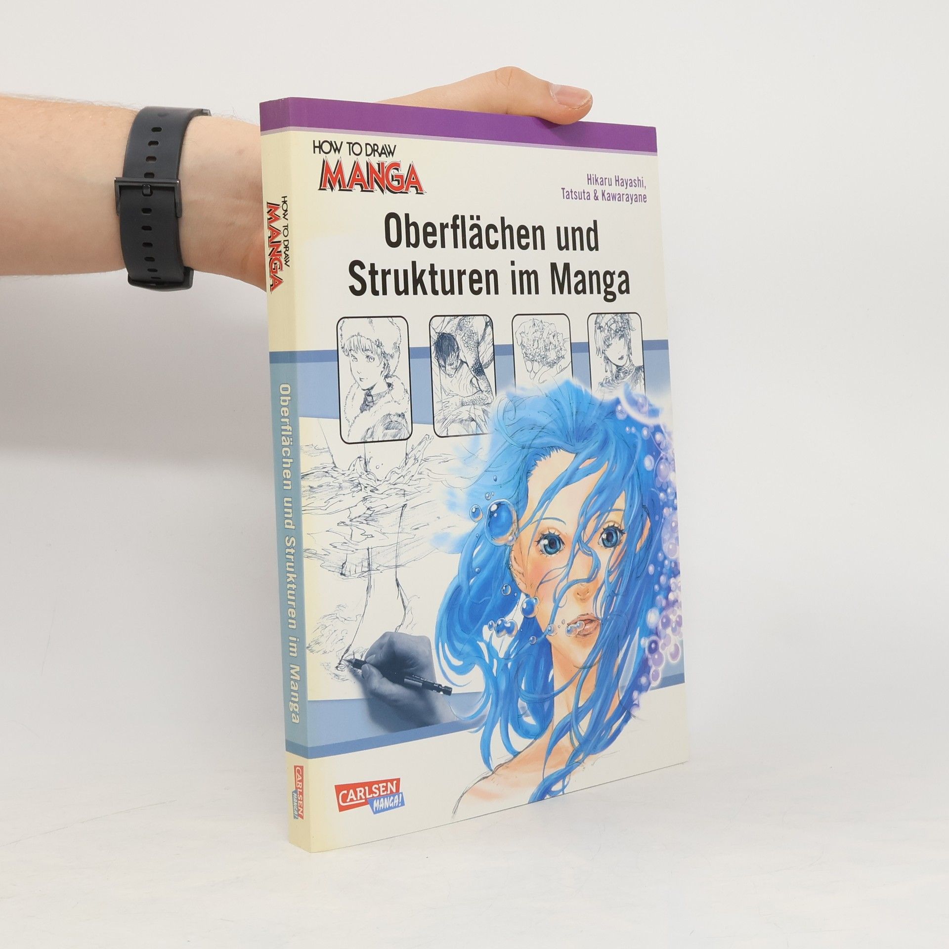 Kawarayane Oberflächen und Strukturen im Manga