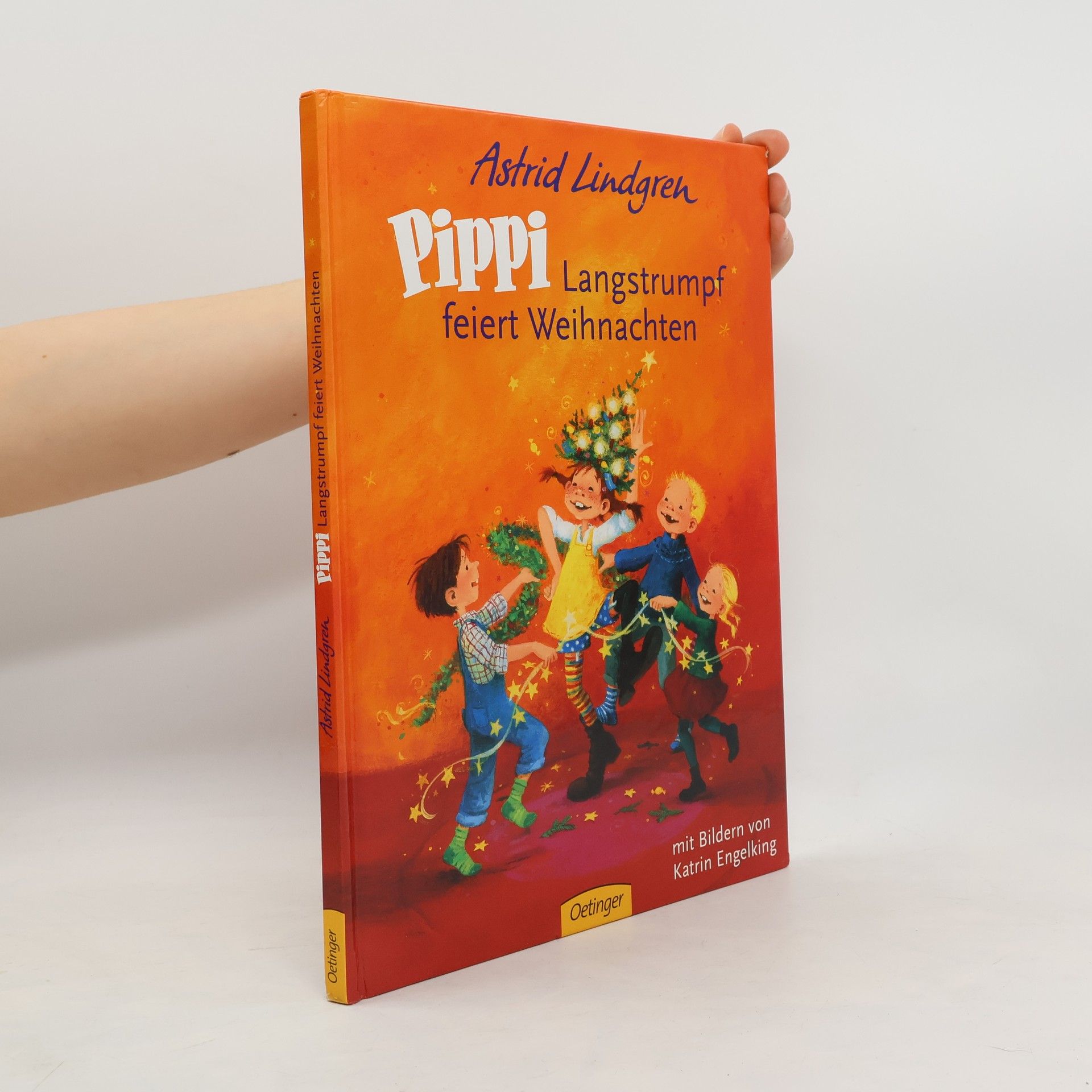 Astrid Lindgrenová Pippi Langstrumpf feiert Weihnachten