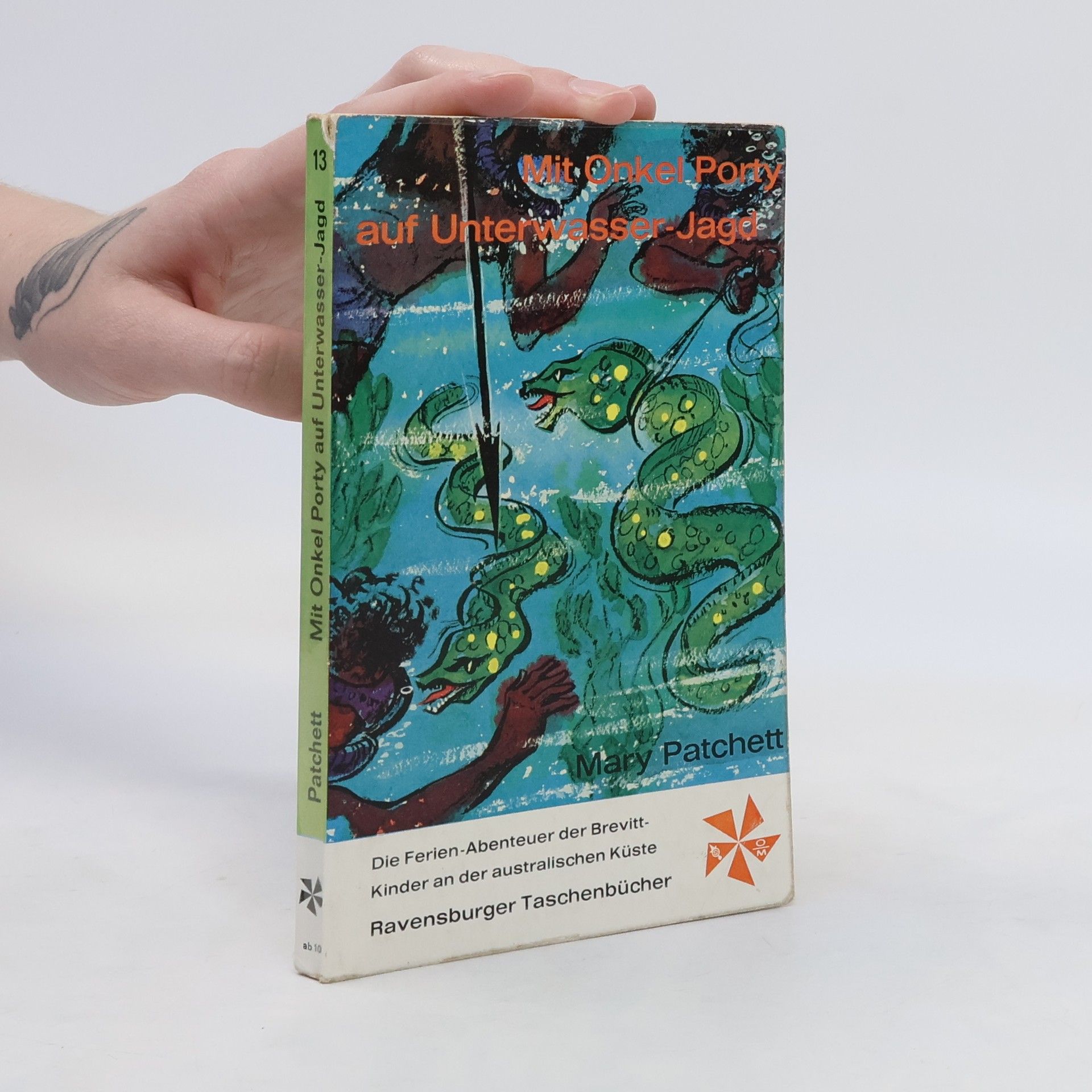 Mary E. Patchett Mit Onkel Porty auf Unterwasser-Jagd