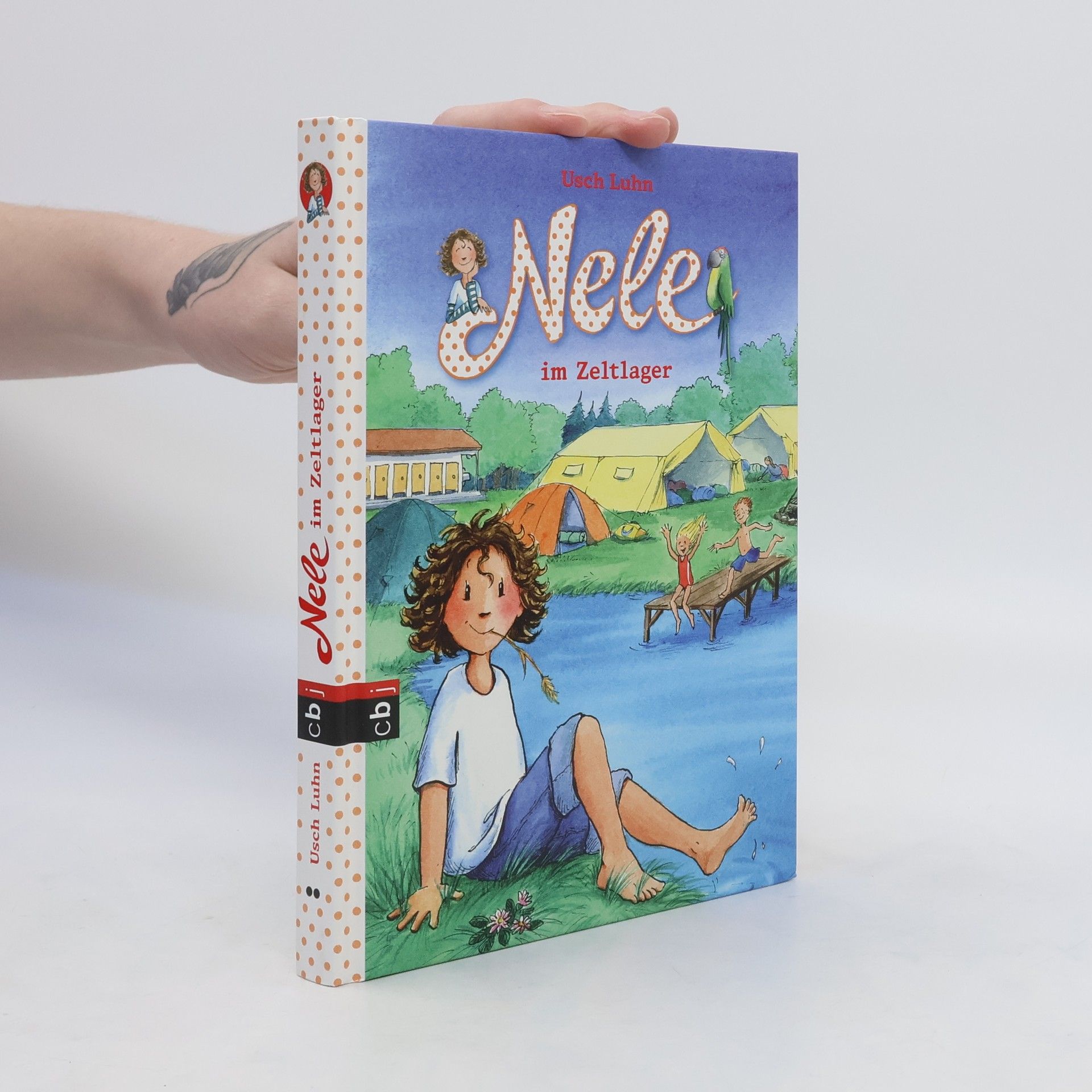 Usch Luhn Nele im Zeltlager