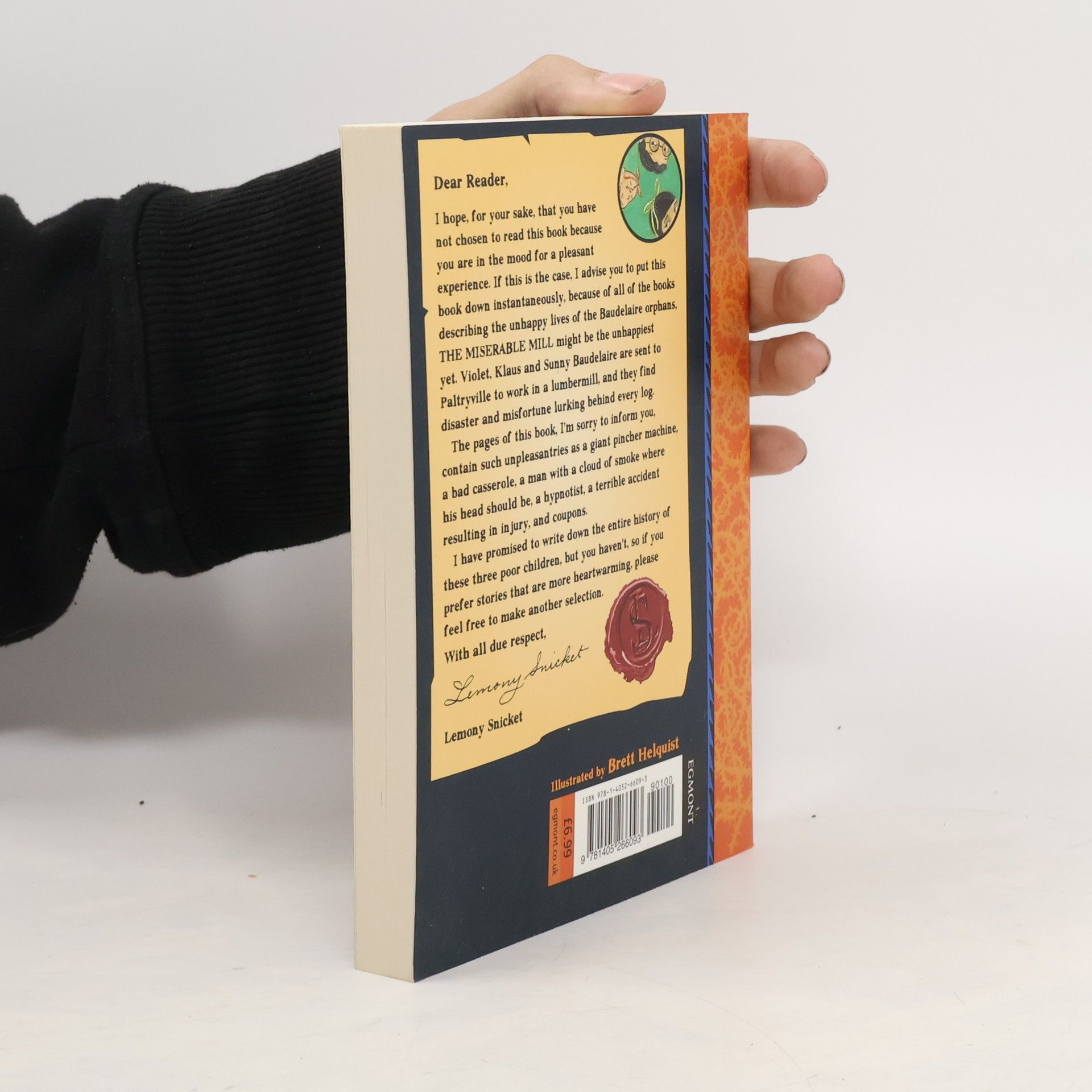 Lemony Snicket A Series of Unfortunate Events 4. The Miserable Mill