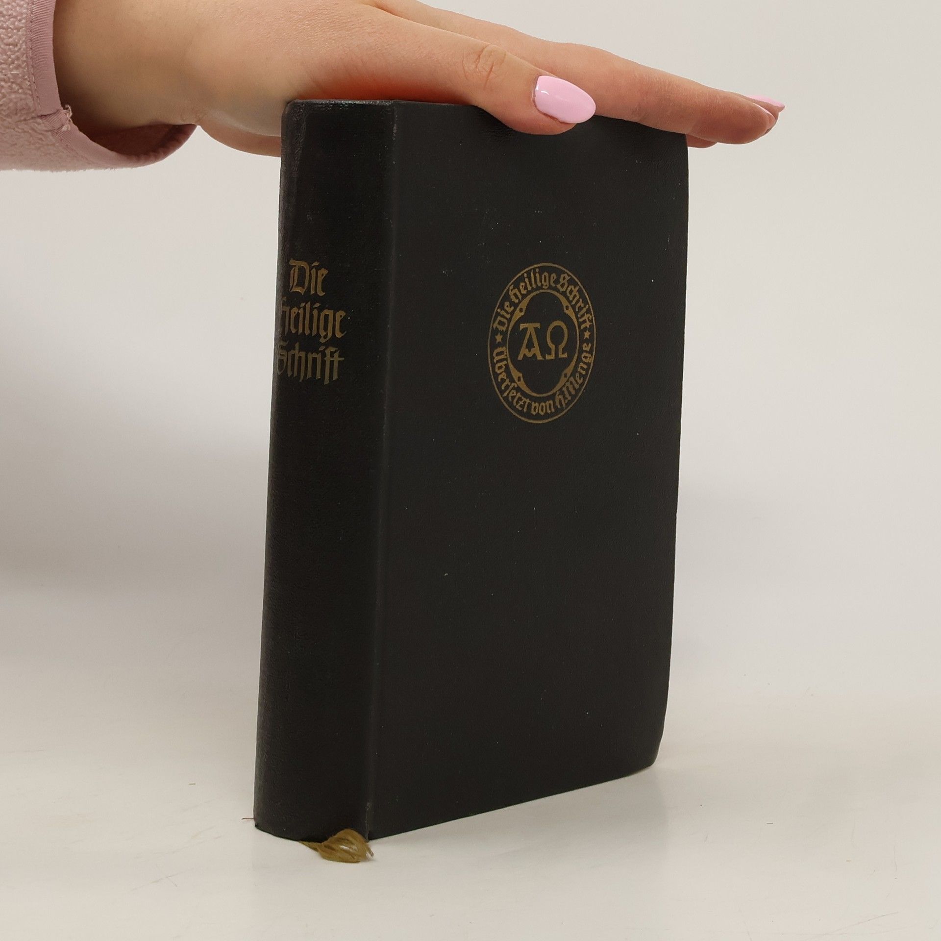 Hermann Menge Die Heilige Schrift