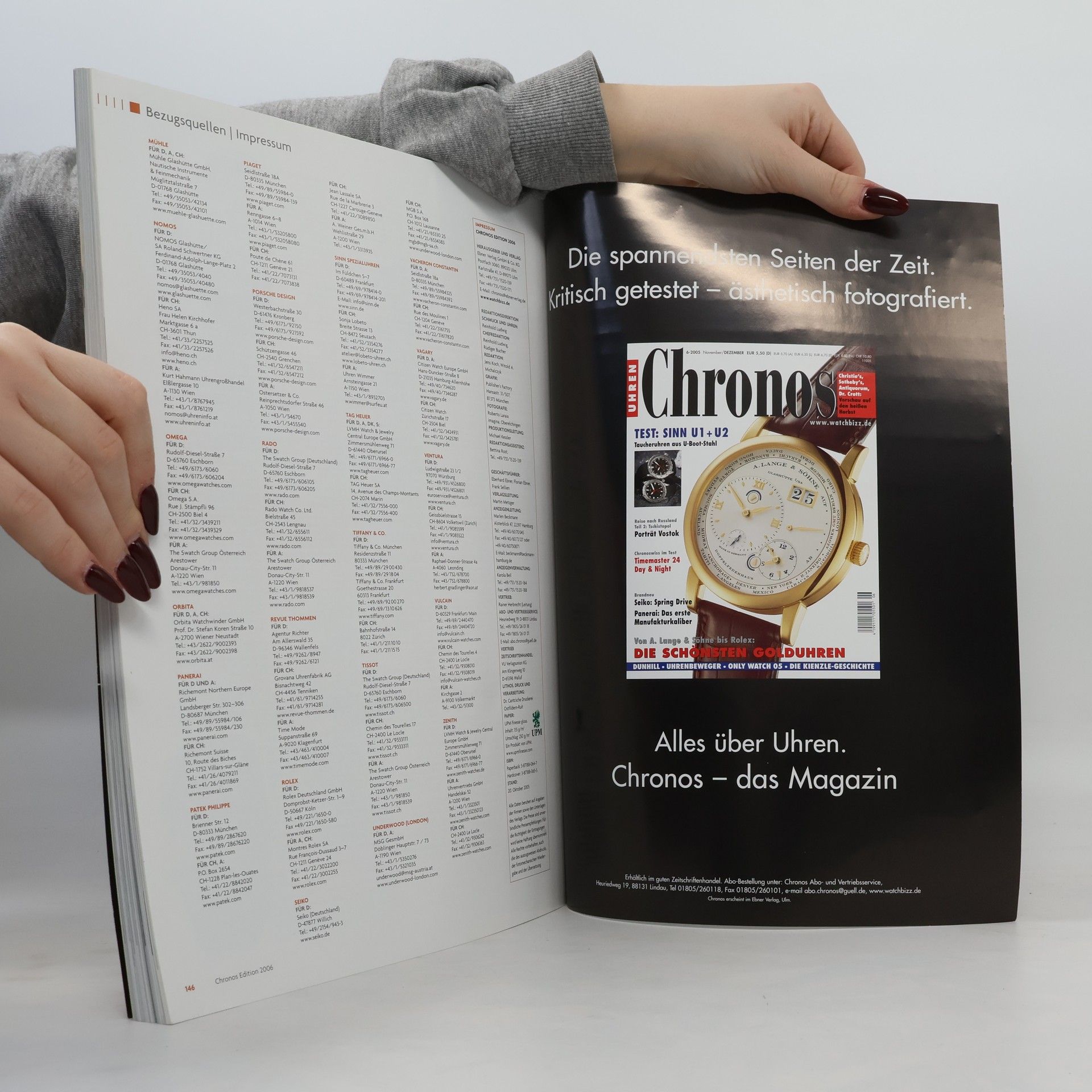 Various authors Uhren. Chronos Edition 2006
