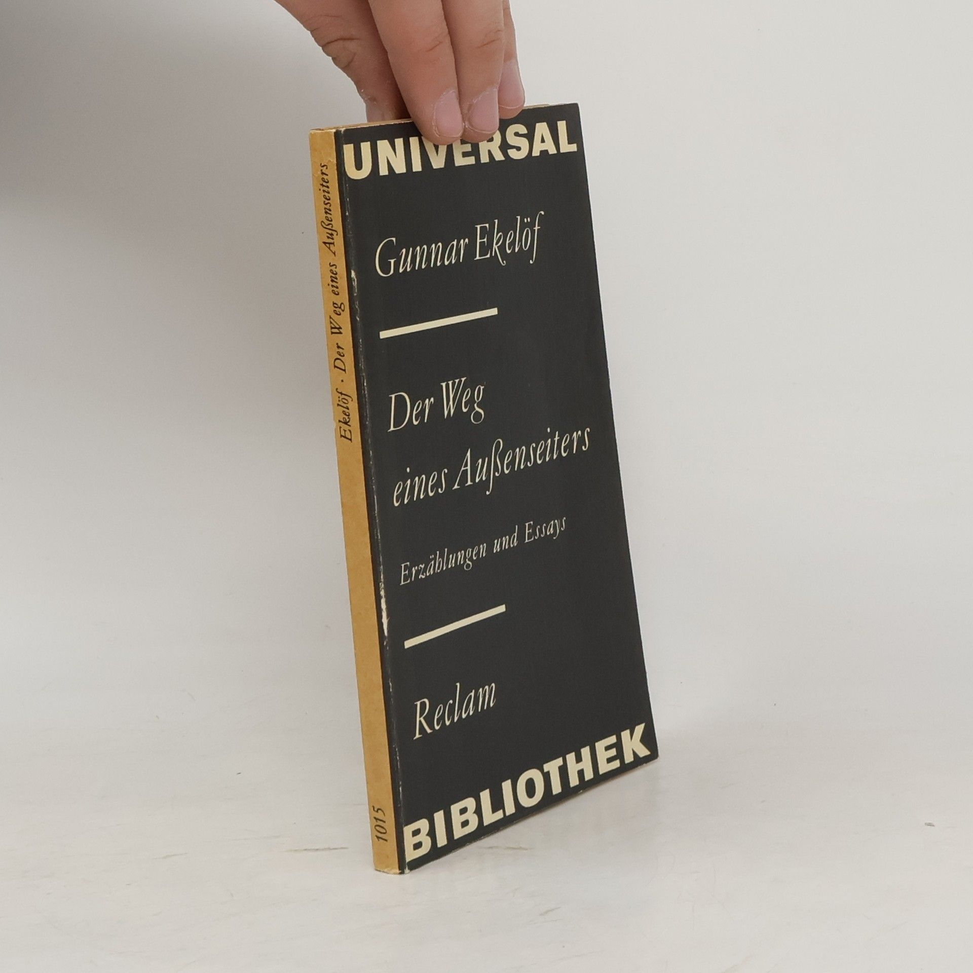 Gunnar Ekelöf Der Weg eines Außenseiters