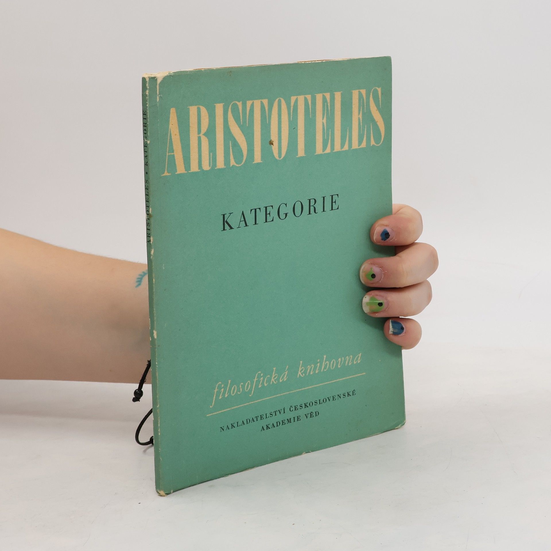 Aristotelés Kategorie. Organon I