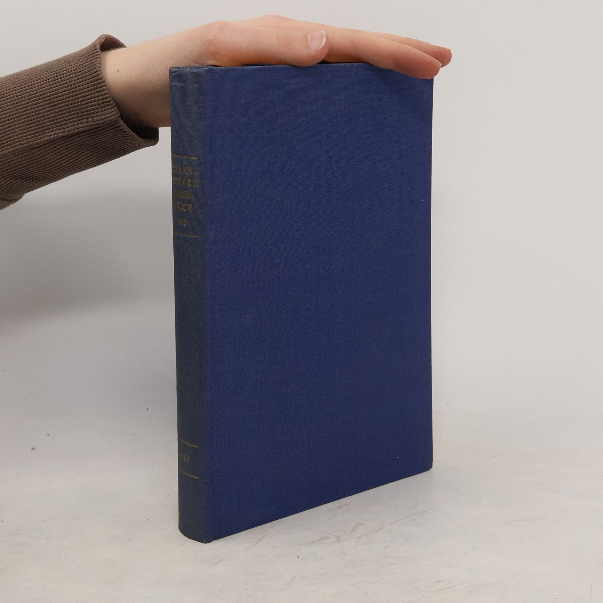 Dr. Günther Klotz Shakespeare Jahrbuch 1913